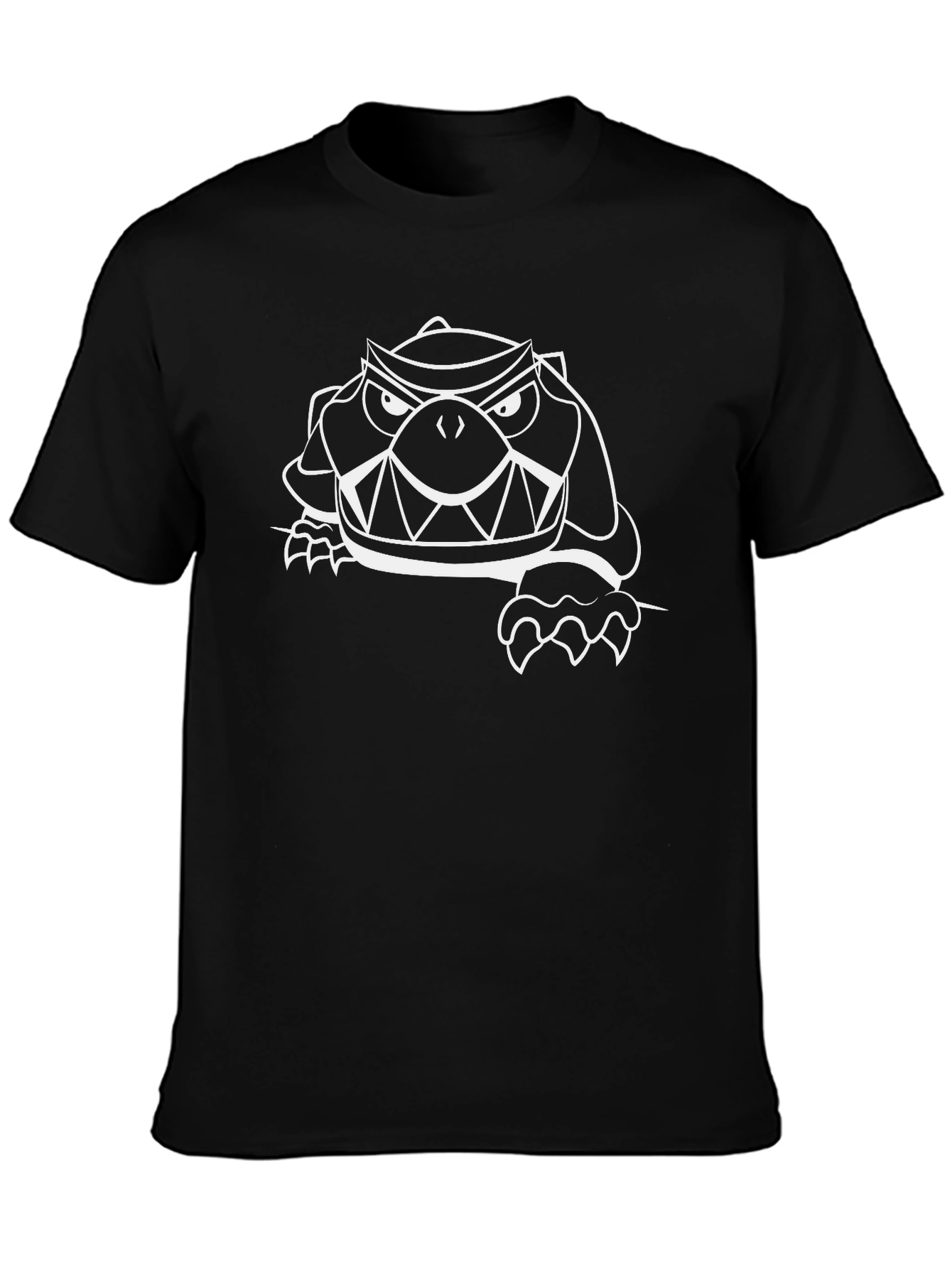 Bold Graphic Tee - Angry Turtle Design