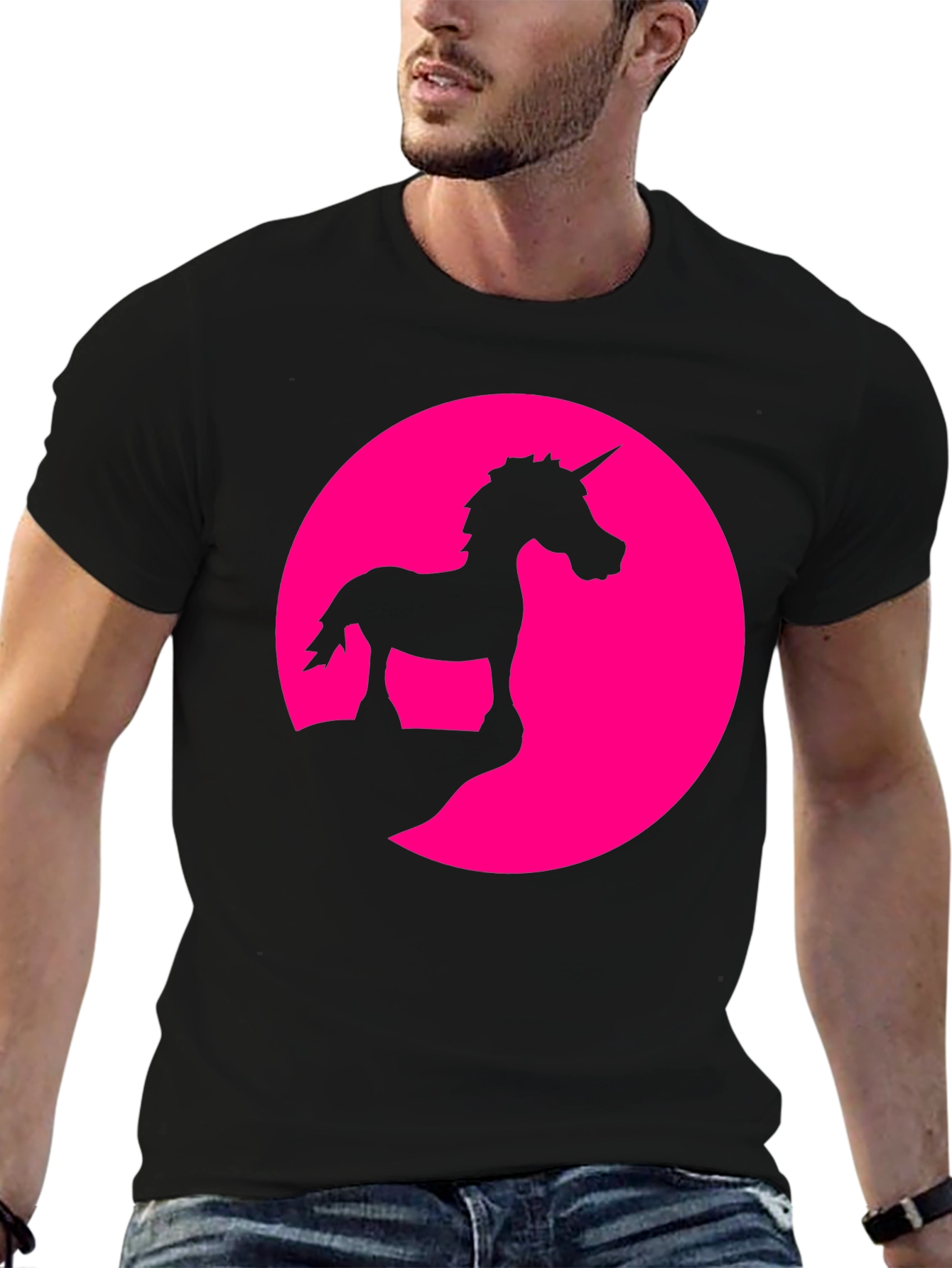 Unicorn Silhouette Graphic Tee