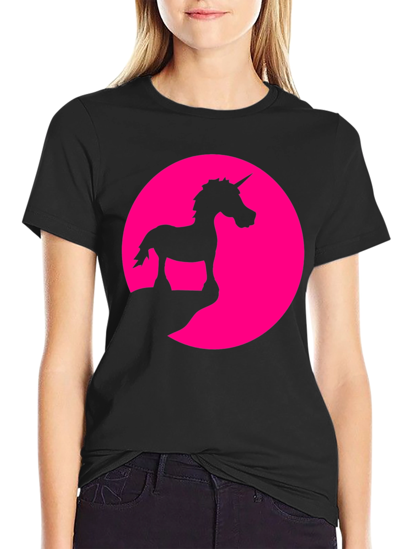 Unicorn Silhouette Graphic Tee