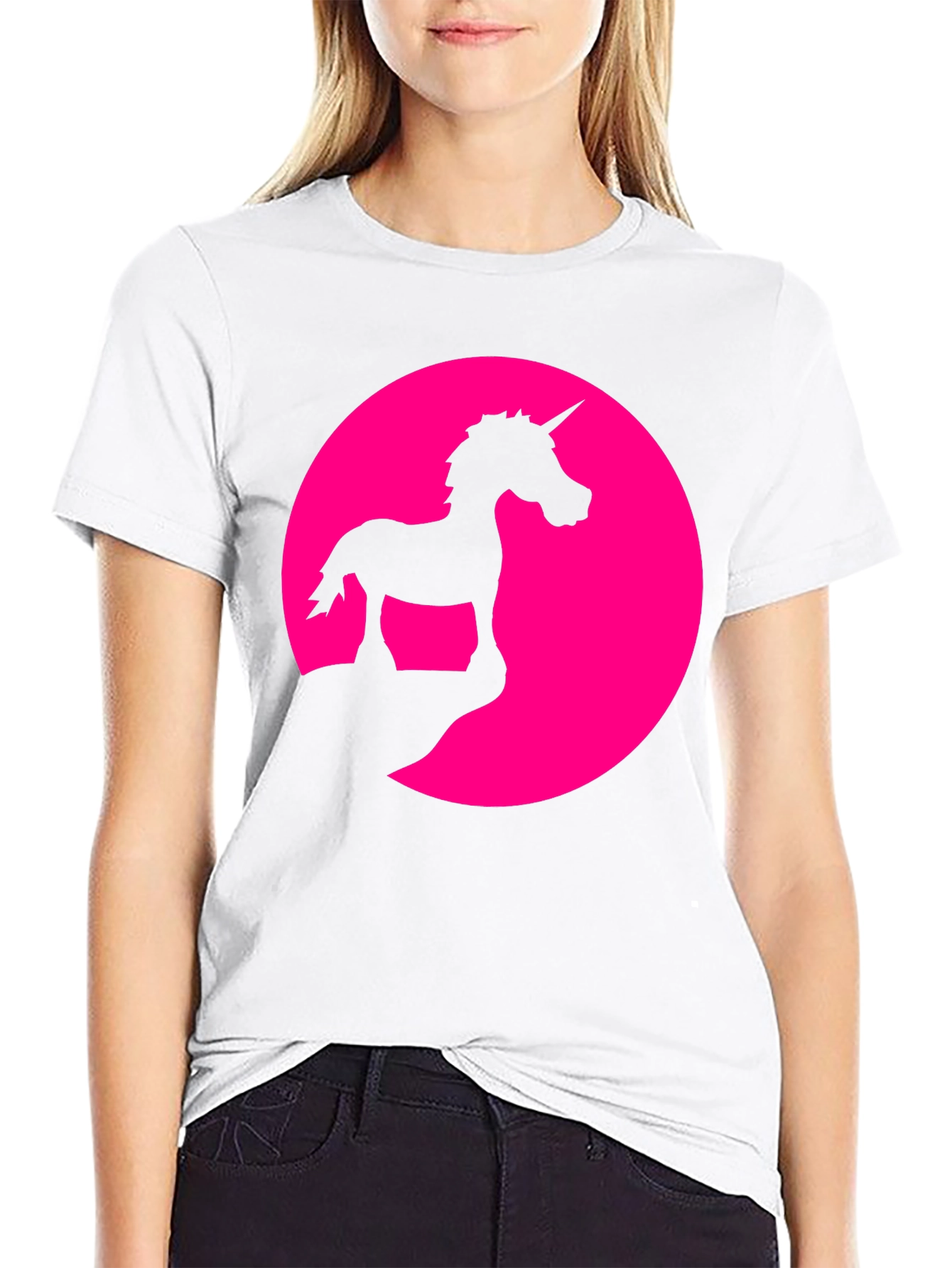 Unicorn Silhouette Graphic Tee