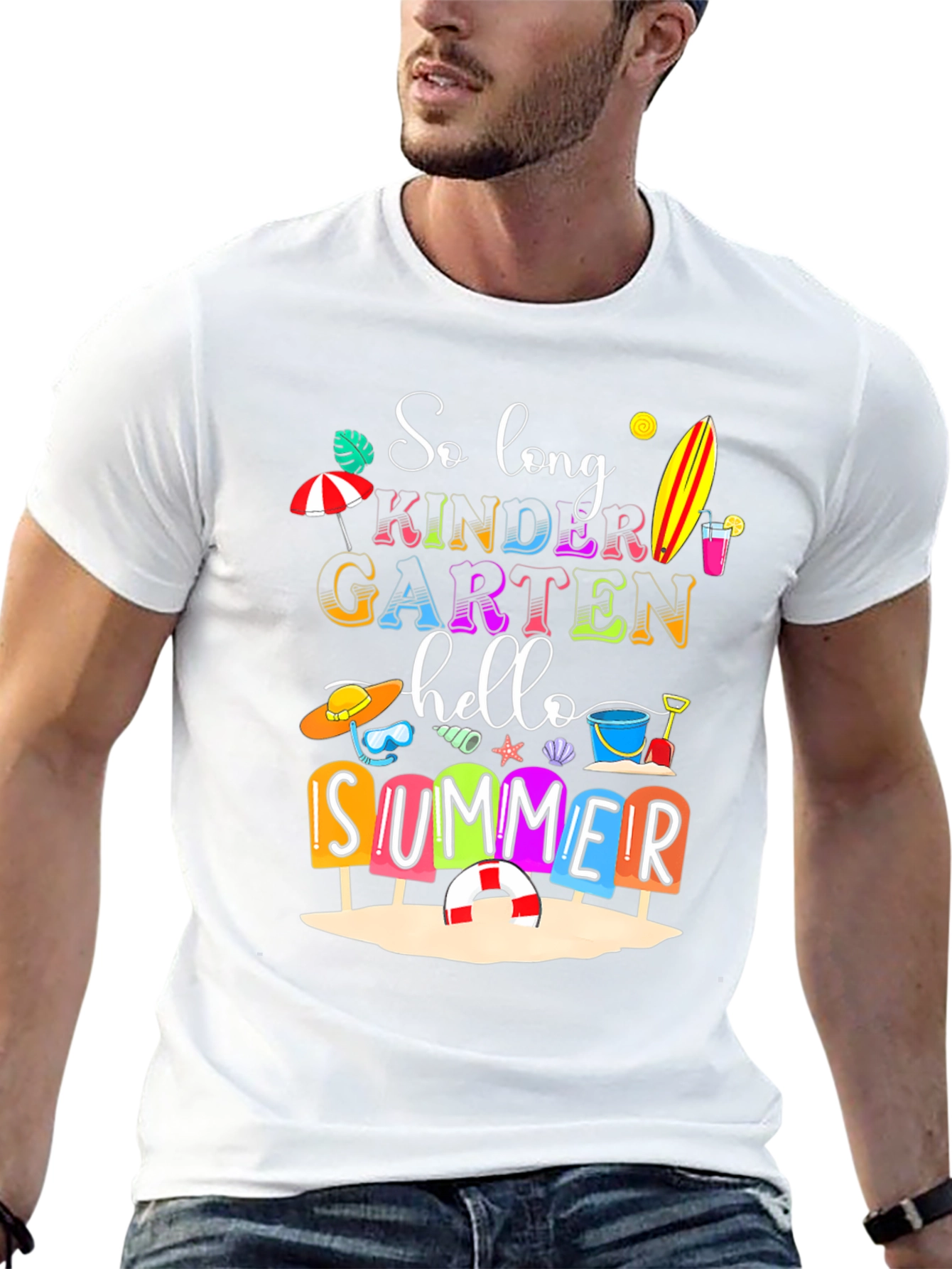 So Long Kindergarten Hello Summer T-Shirt