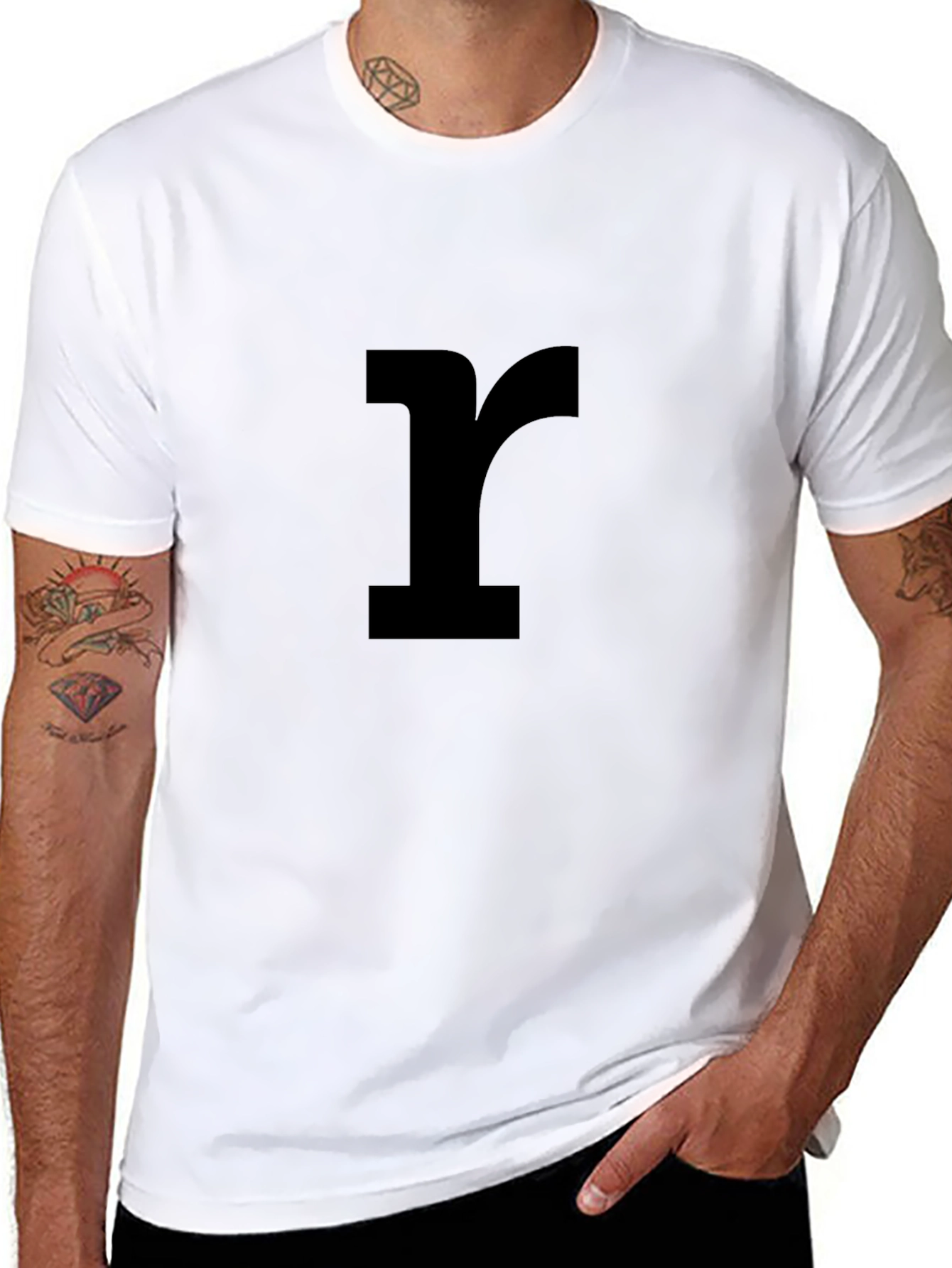 Minimalist Black r T-Shirt