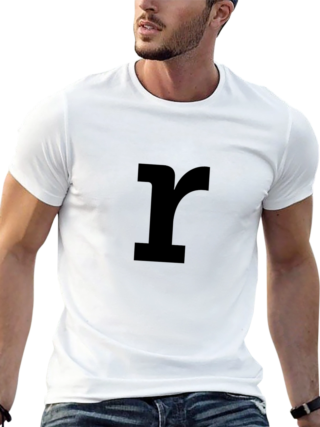 Minimalist Black r T-Shirt