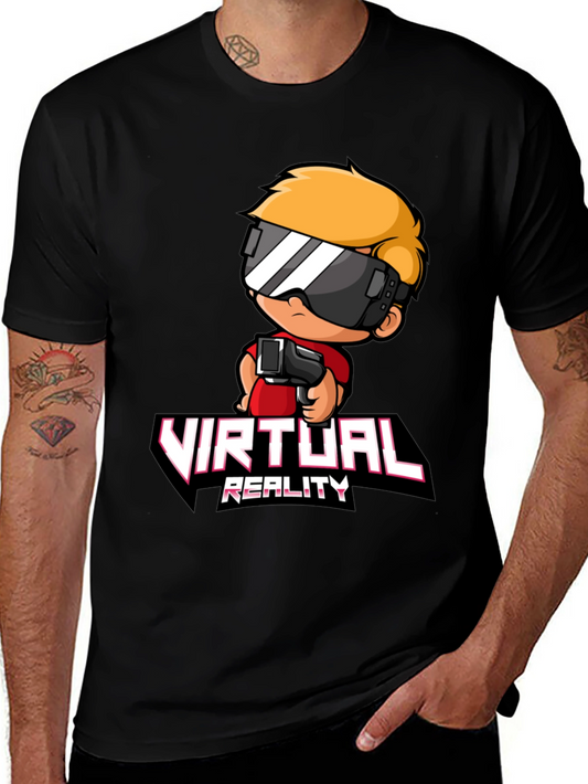 Virtual Reality Gamer T-Shirt - Cool Graphic Tee