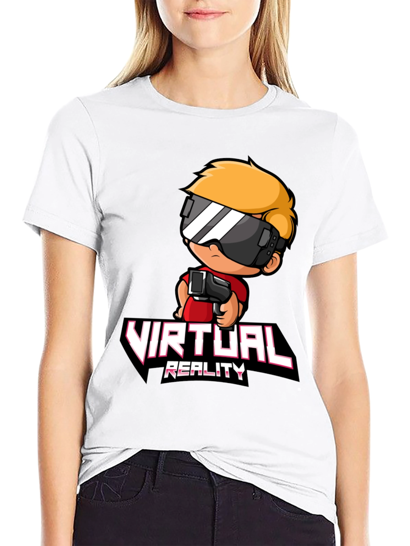 Virtual Reality Gamer T-Shirt - Cool Graphic Tee