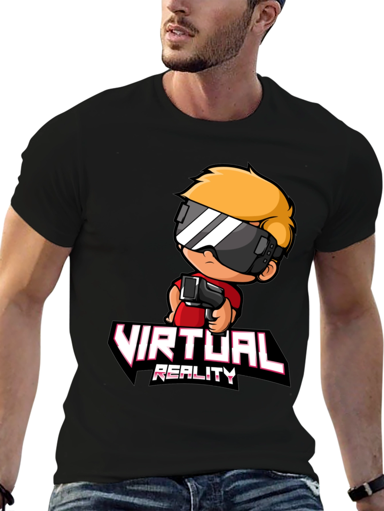 Virtual Reality Gamer T-Shirt - Cool Graphic Tee