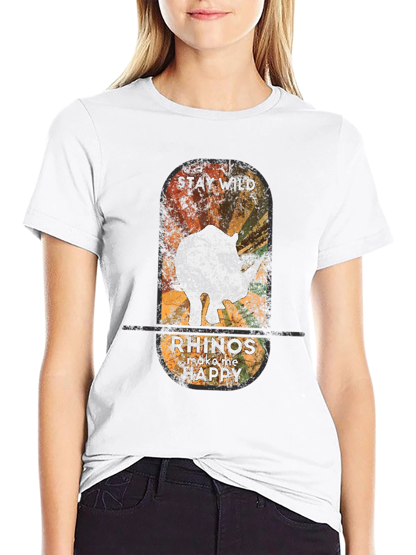 Stay Wild Rhinos T-Shirt
