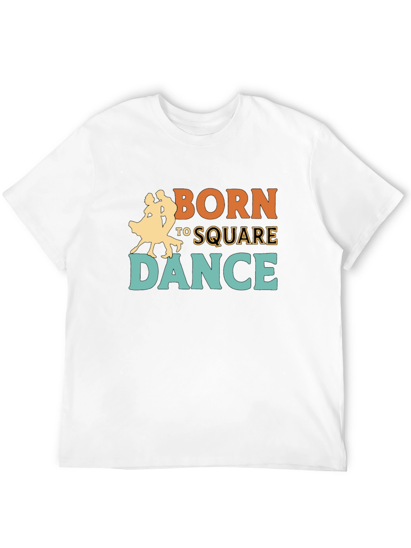 Born to Square Dance Graphic Tee - Black