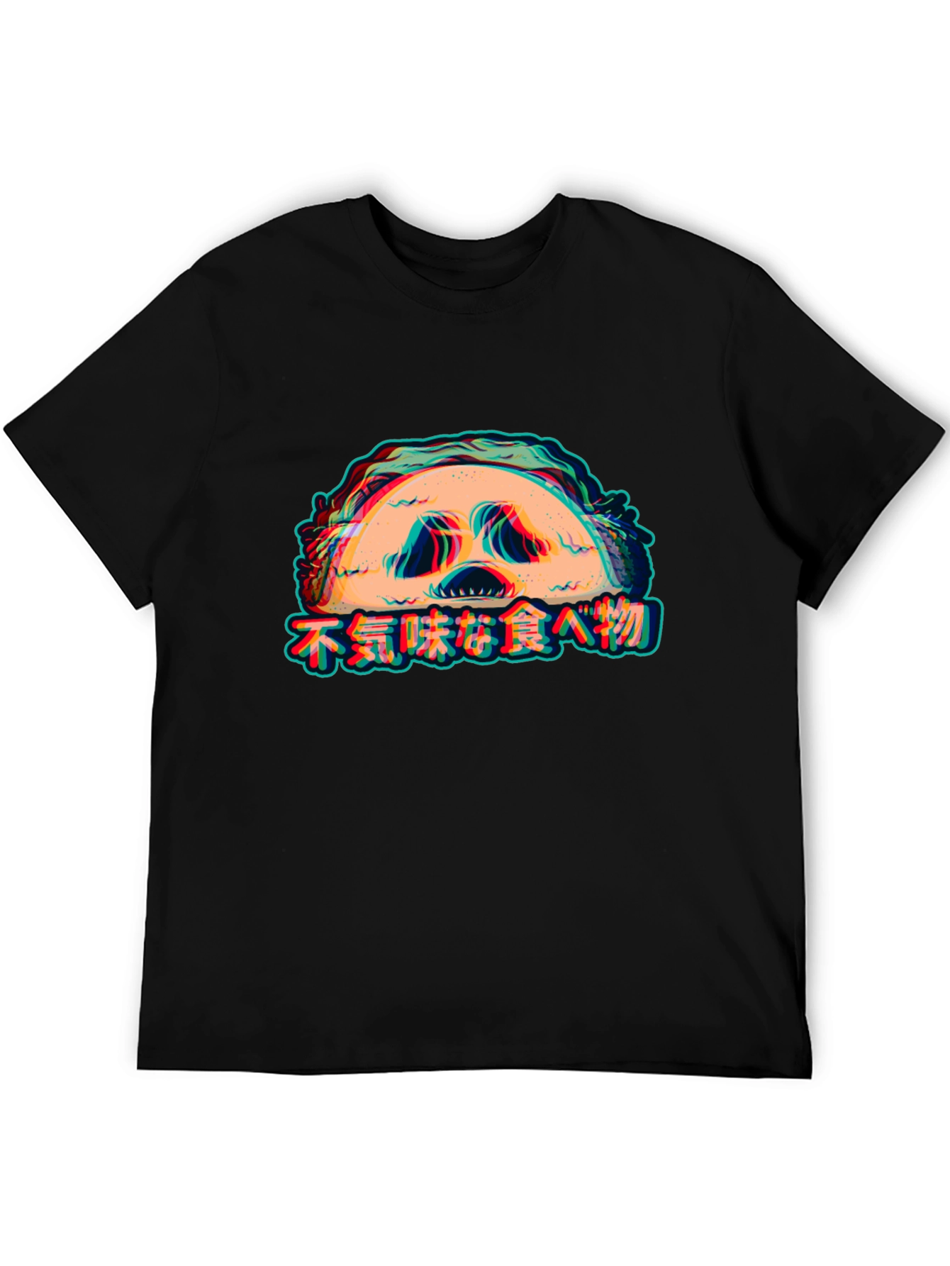 Skull Taco Graphic Tee - Mens Black T-Shirt