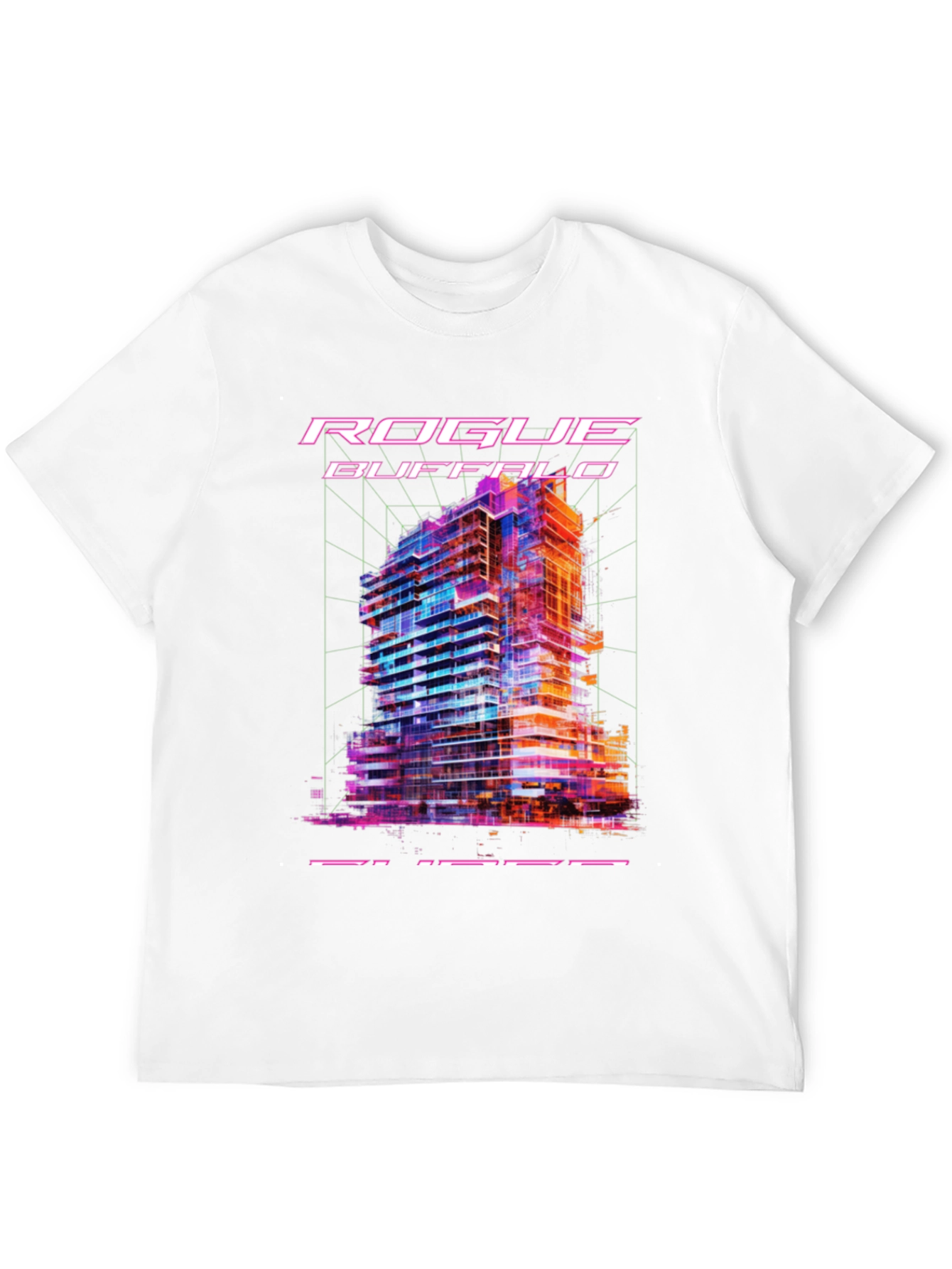 Rogue Buffalo Cityscape Graphic Tee - Black