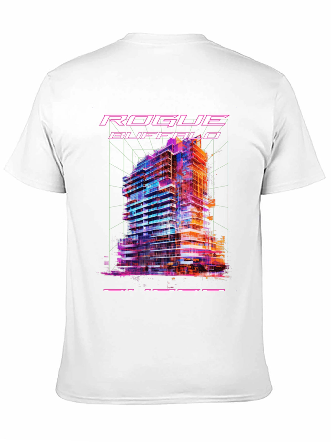 Rogue Buffalo Cityscape Graphic Tee - Black