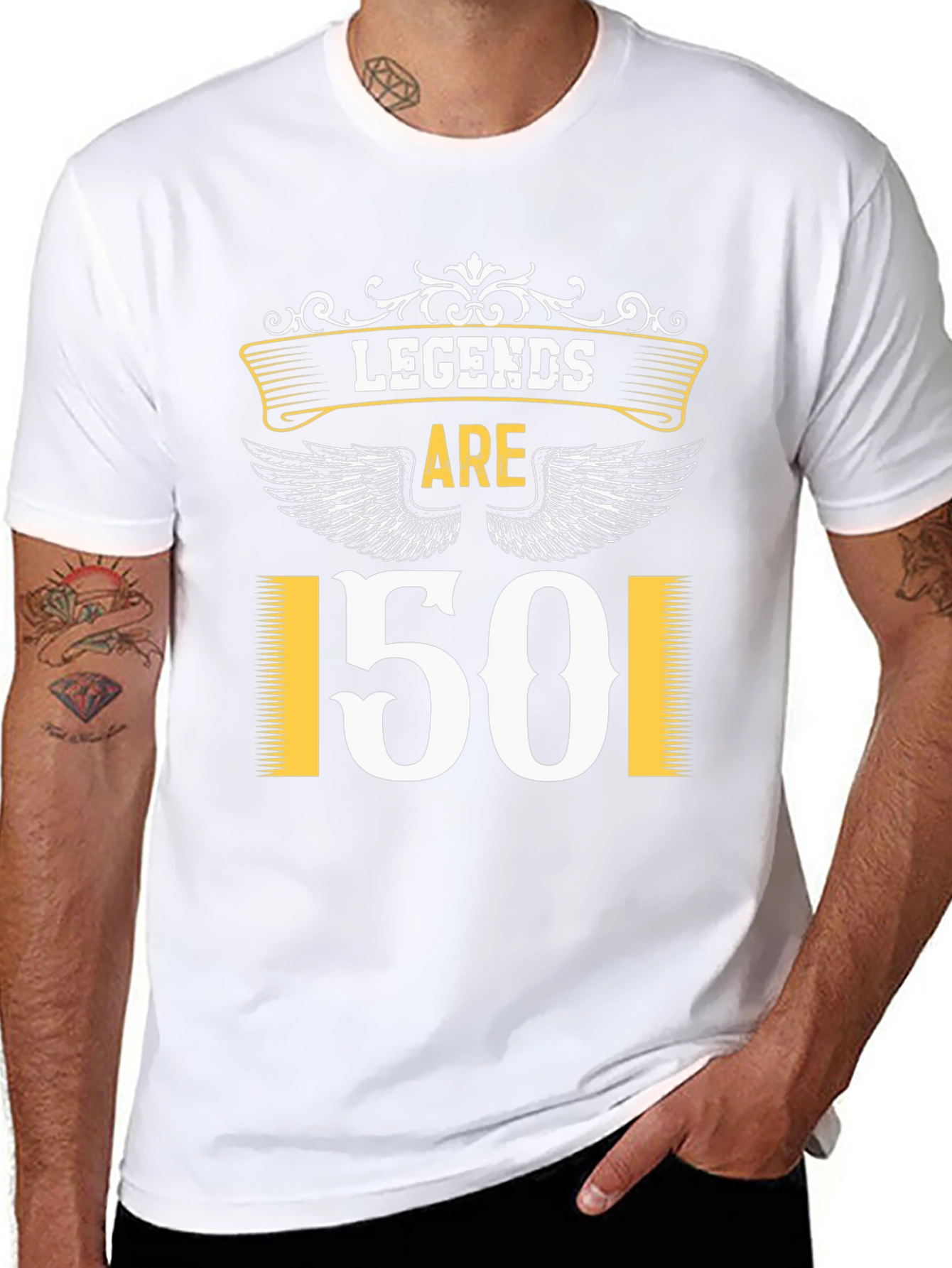 Legends Are 50 T-Shirt - Birthday Gift Tee