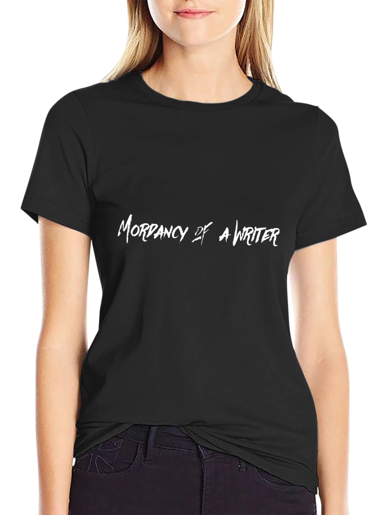 Mordancy of a Writer Black T-Shirt