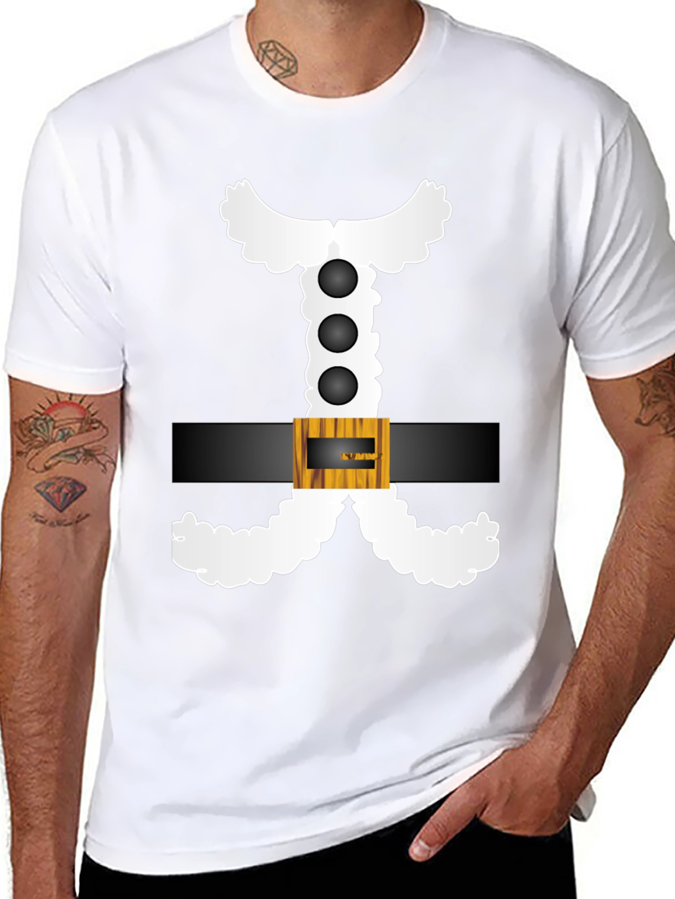 Santa Suit T-Shirt - Holiday Apparel