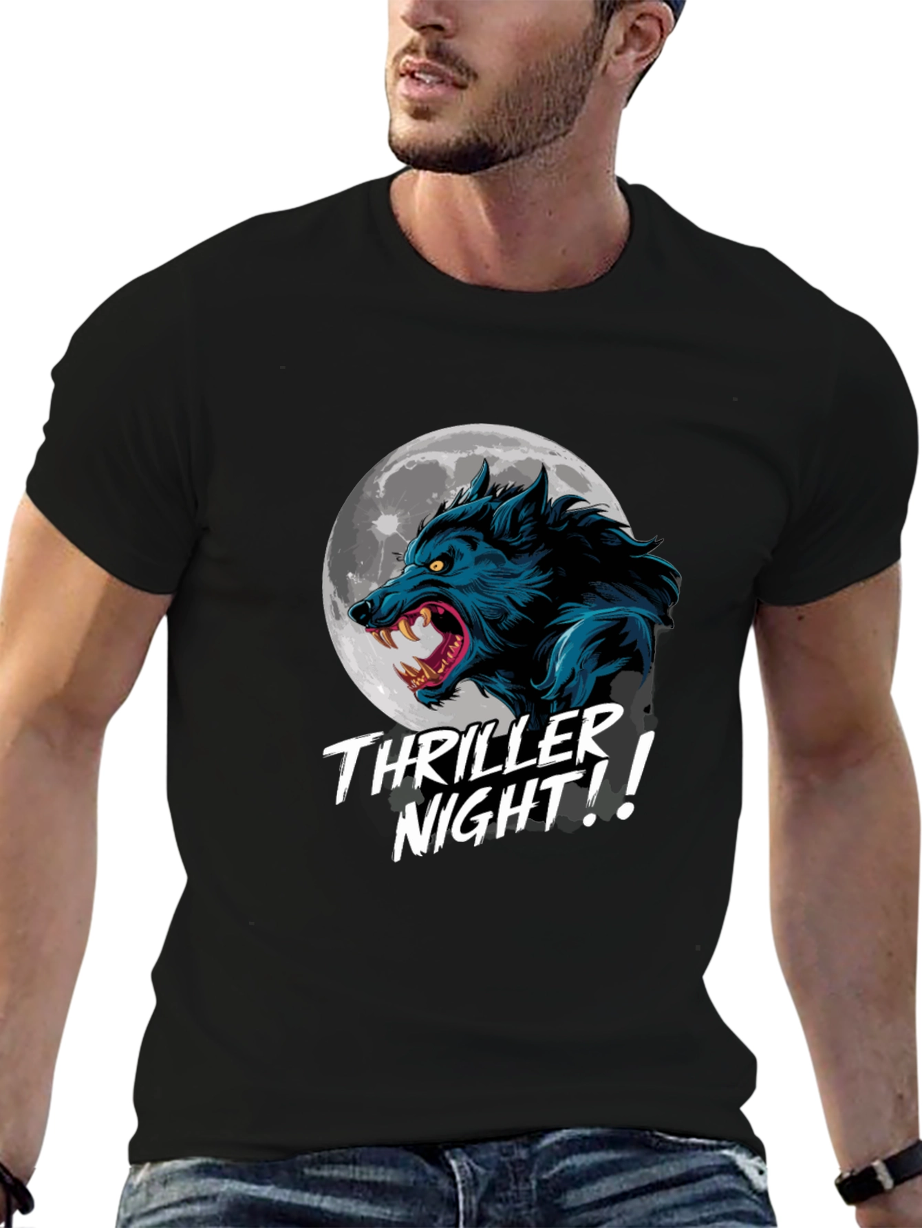 Thriller Night Werewolf Graphic Tee