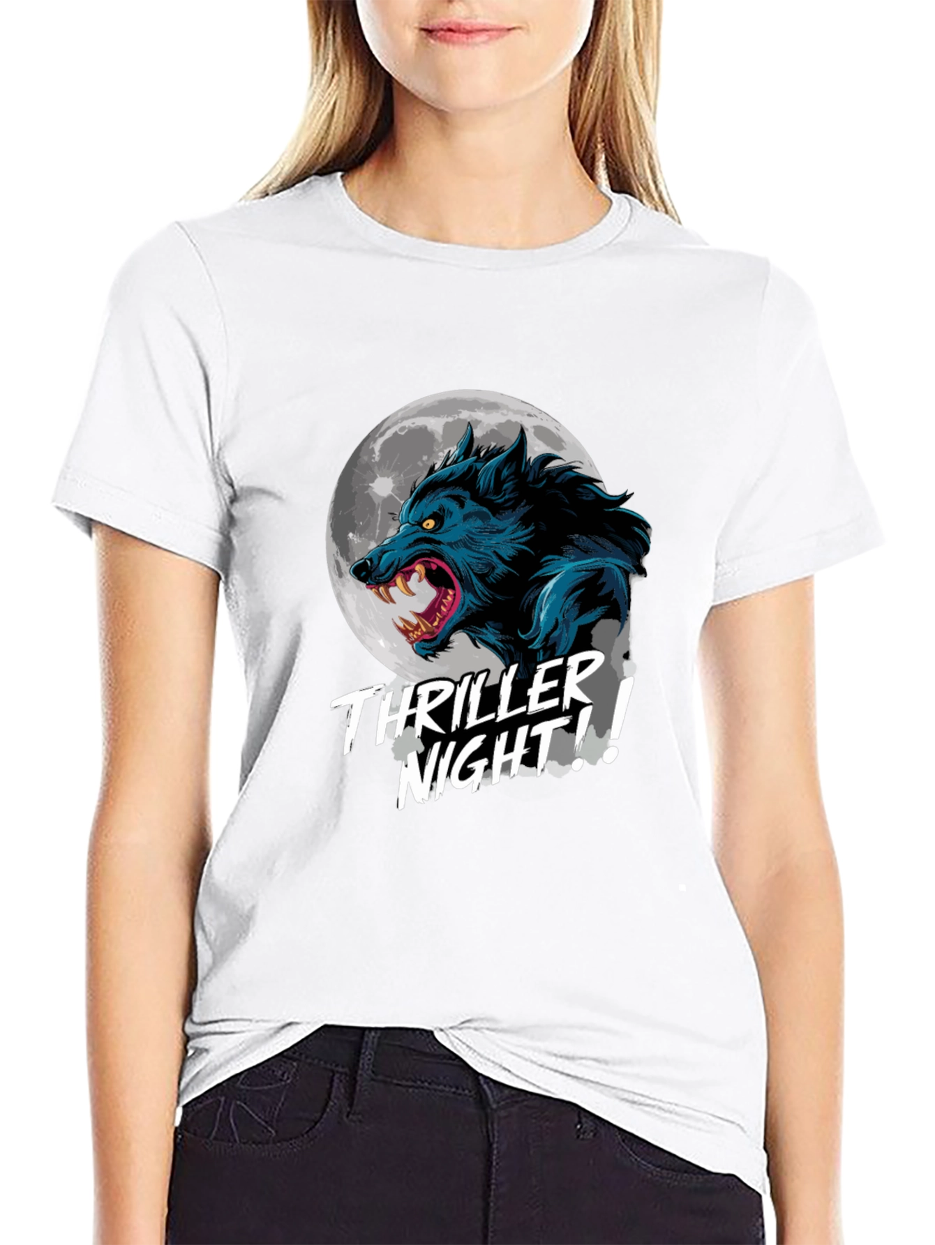 Thriller Night Werewolf Graphic Tee