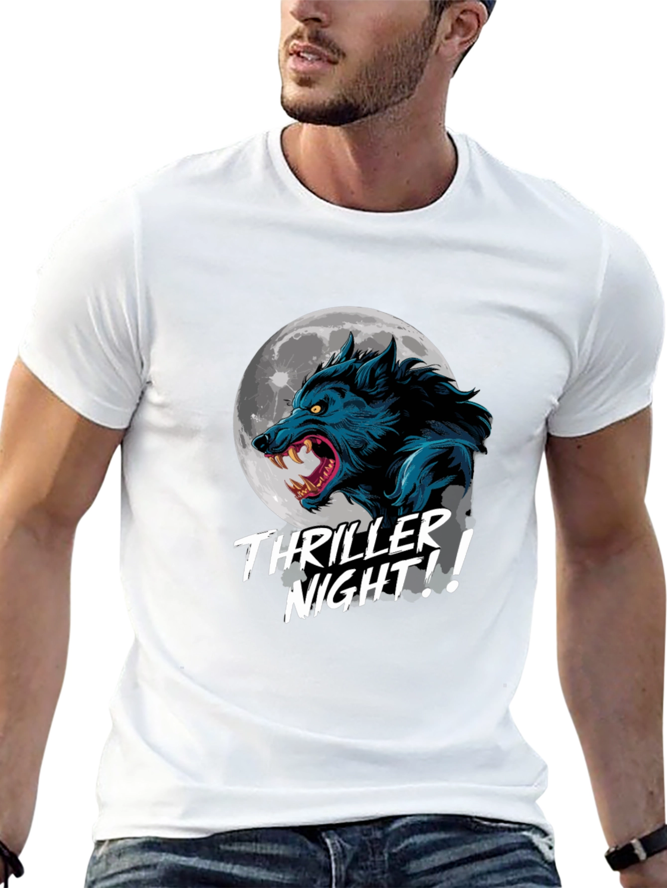 Thriller Night Werewolf Graphic Tee