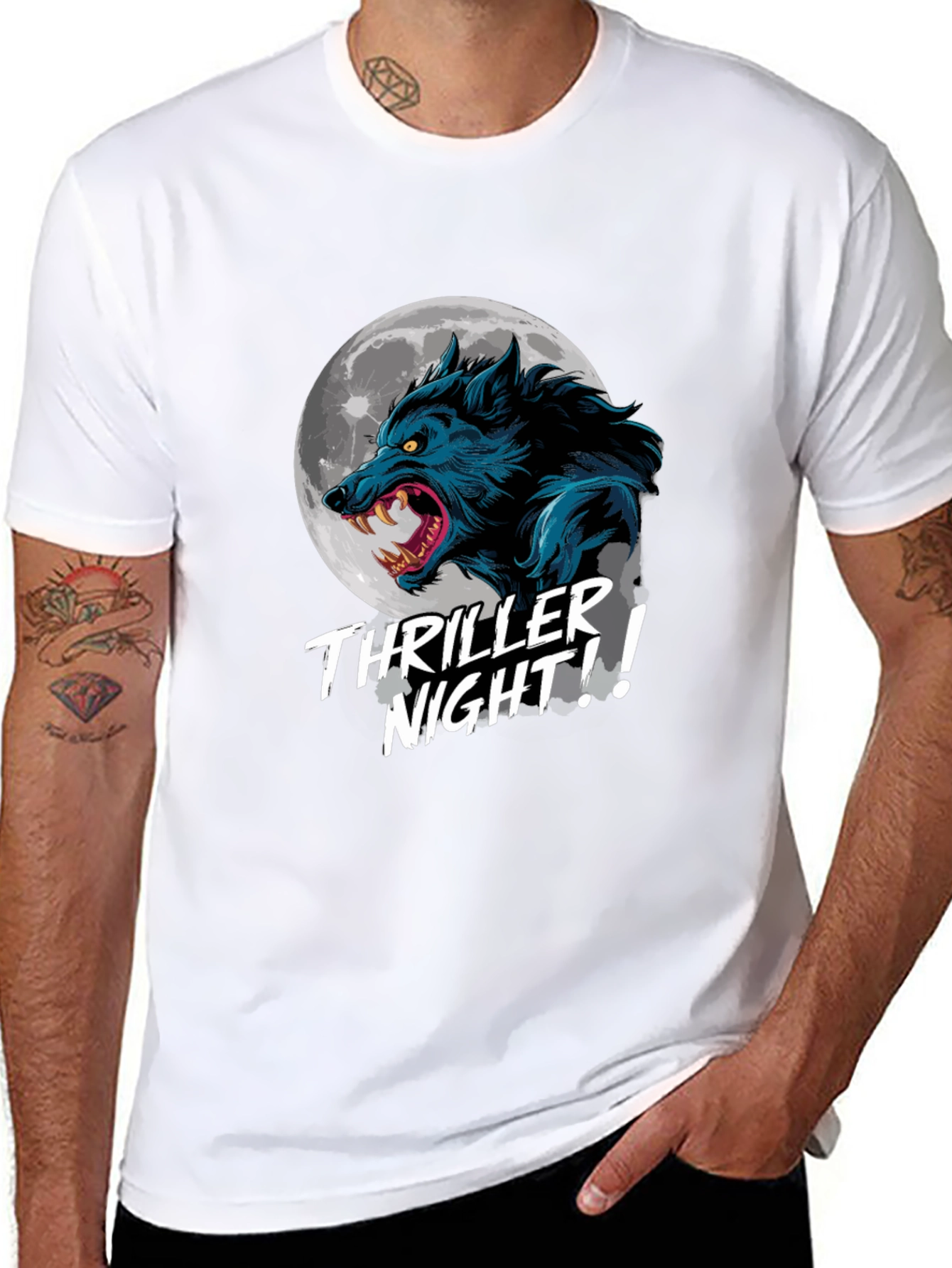Thriller Night Werewolf Graphic Tee