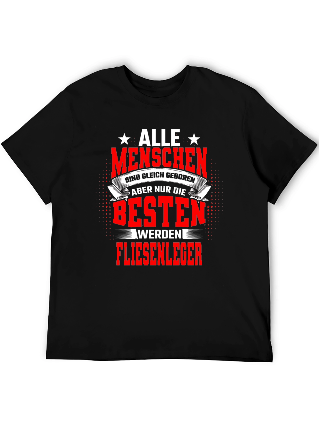 Best Tile Layer T-Shirt - Black