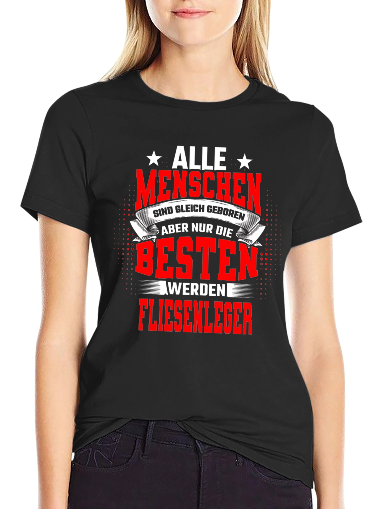Best Tile Layer T-Shirt - Black