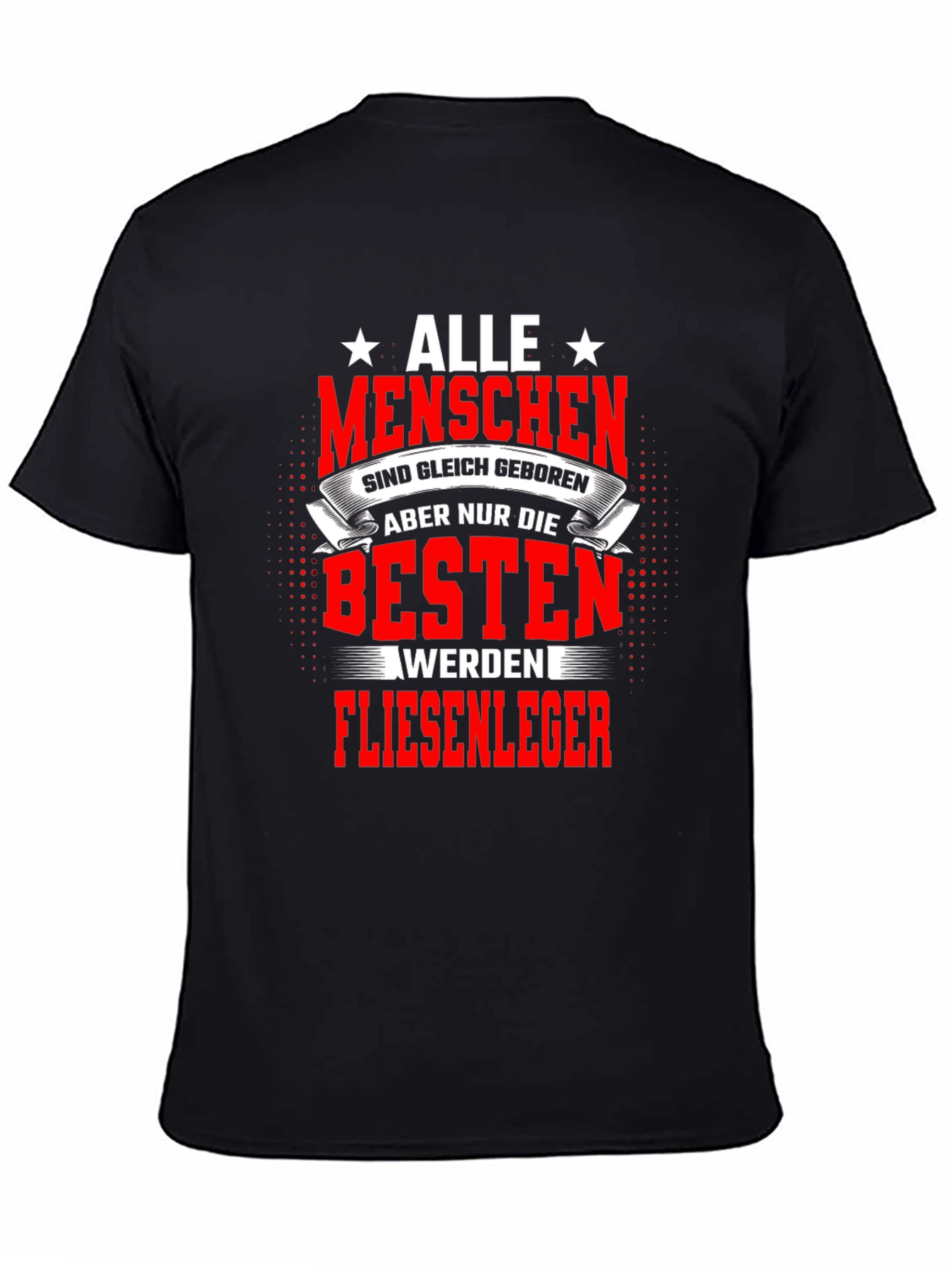 Best Tile Layer T-Shirt - Black