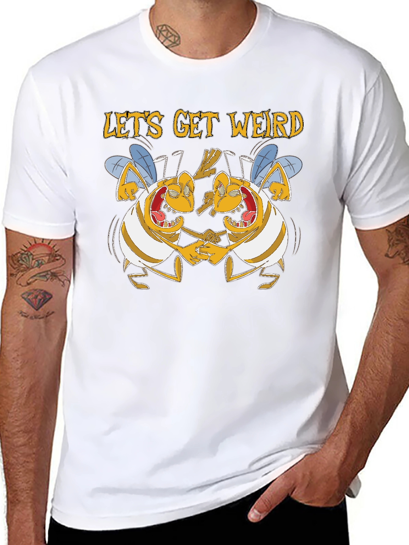 Lets Get Weird Graphic T-Shirt