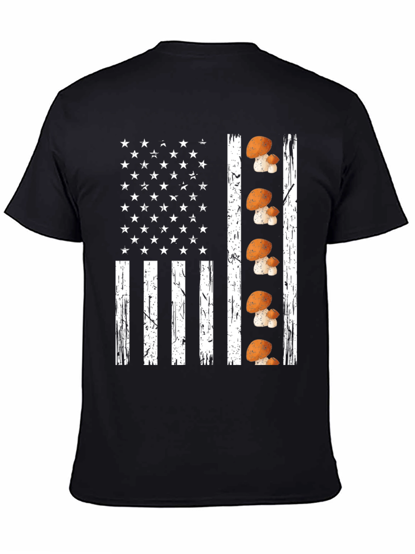 Mushroom Flag Graphic Tee