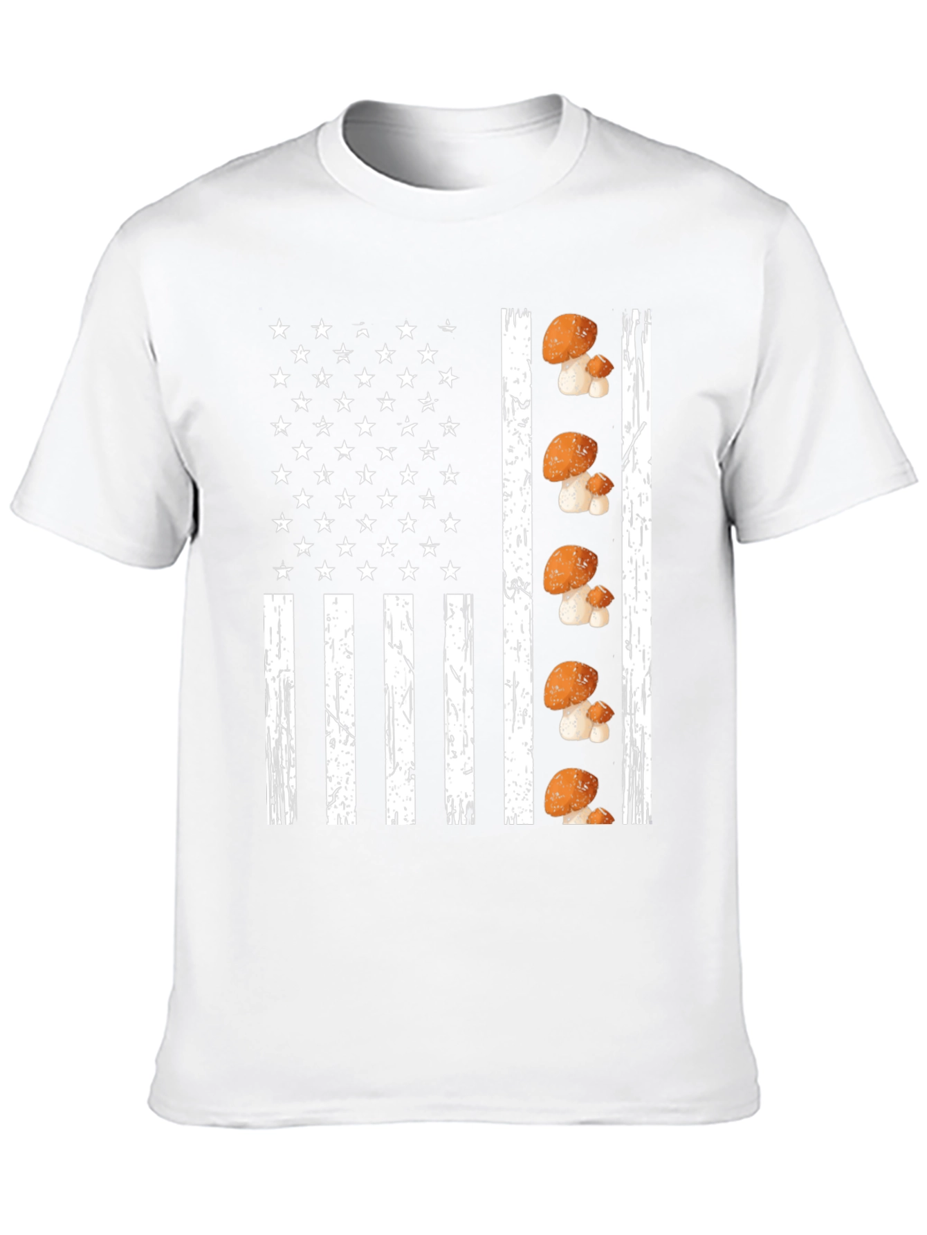 Mushroom Flag Graphic Tee