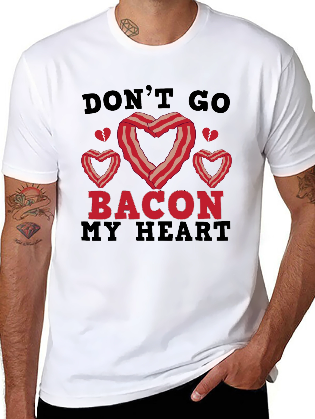 Dont Go Bacon My Heart Graphic Tee