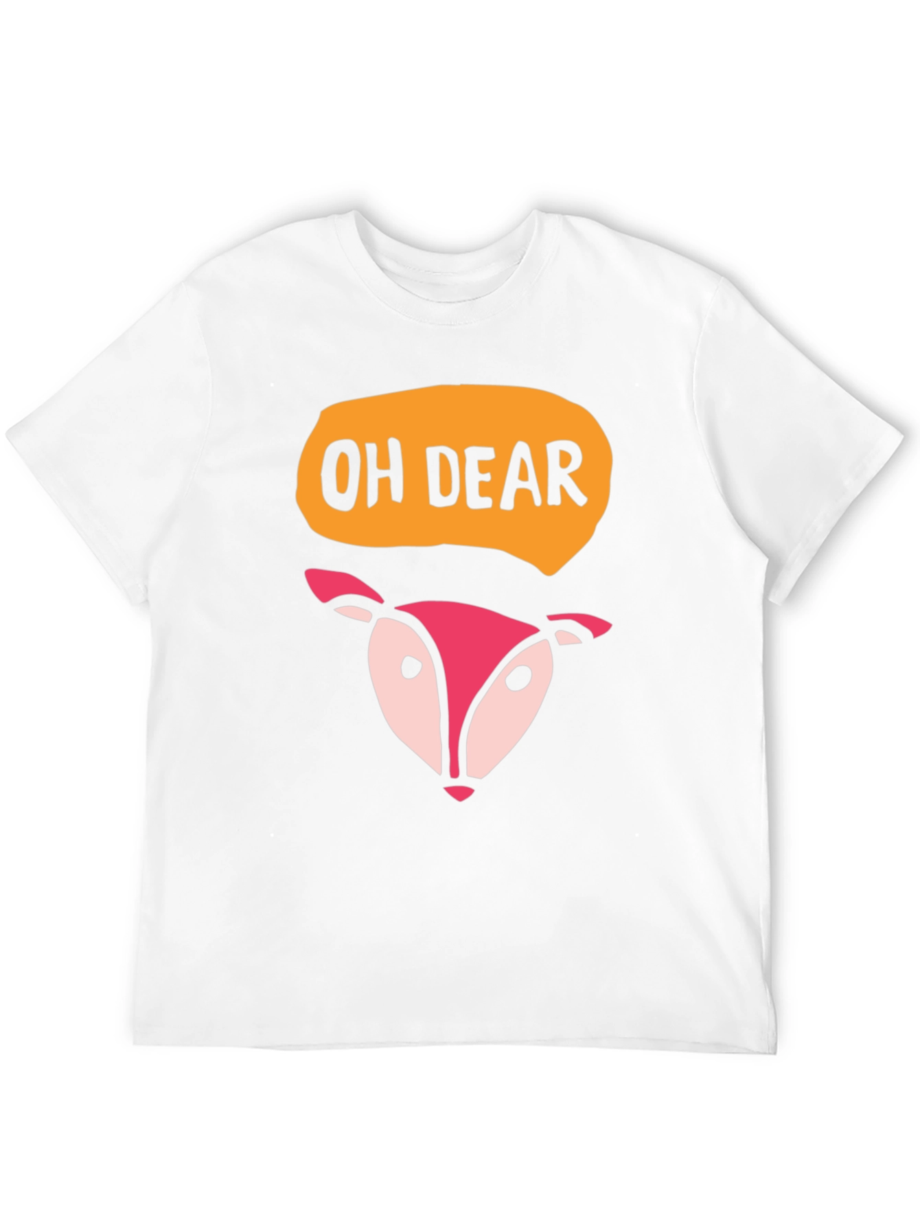 Oh Dear Deer Graphic T-Shirt - Black