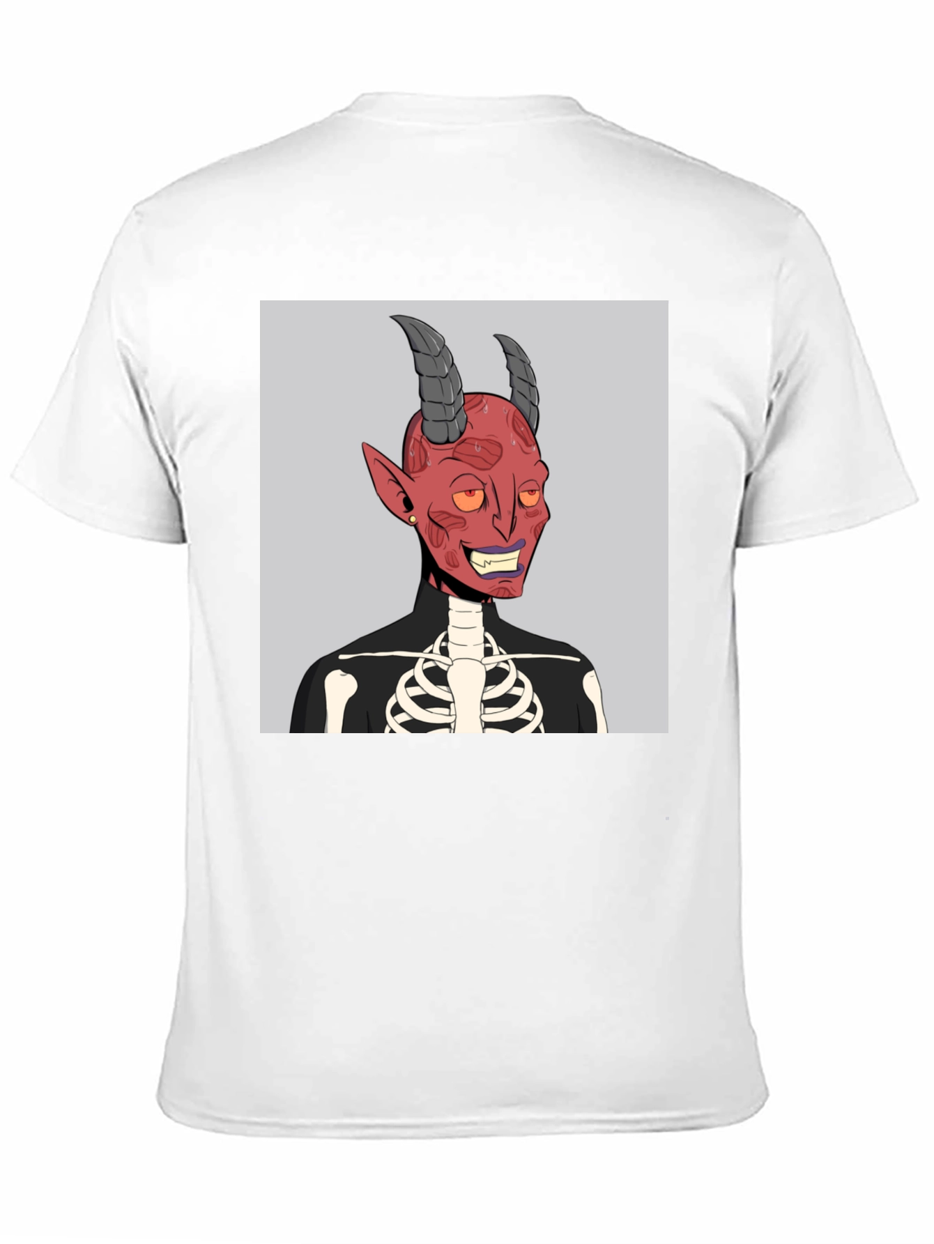 Devil Skeleton Graphic Tee