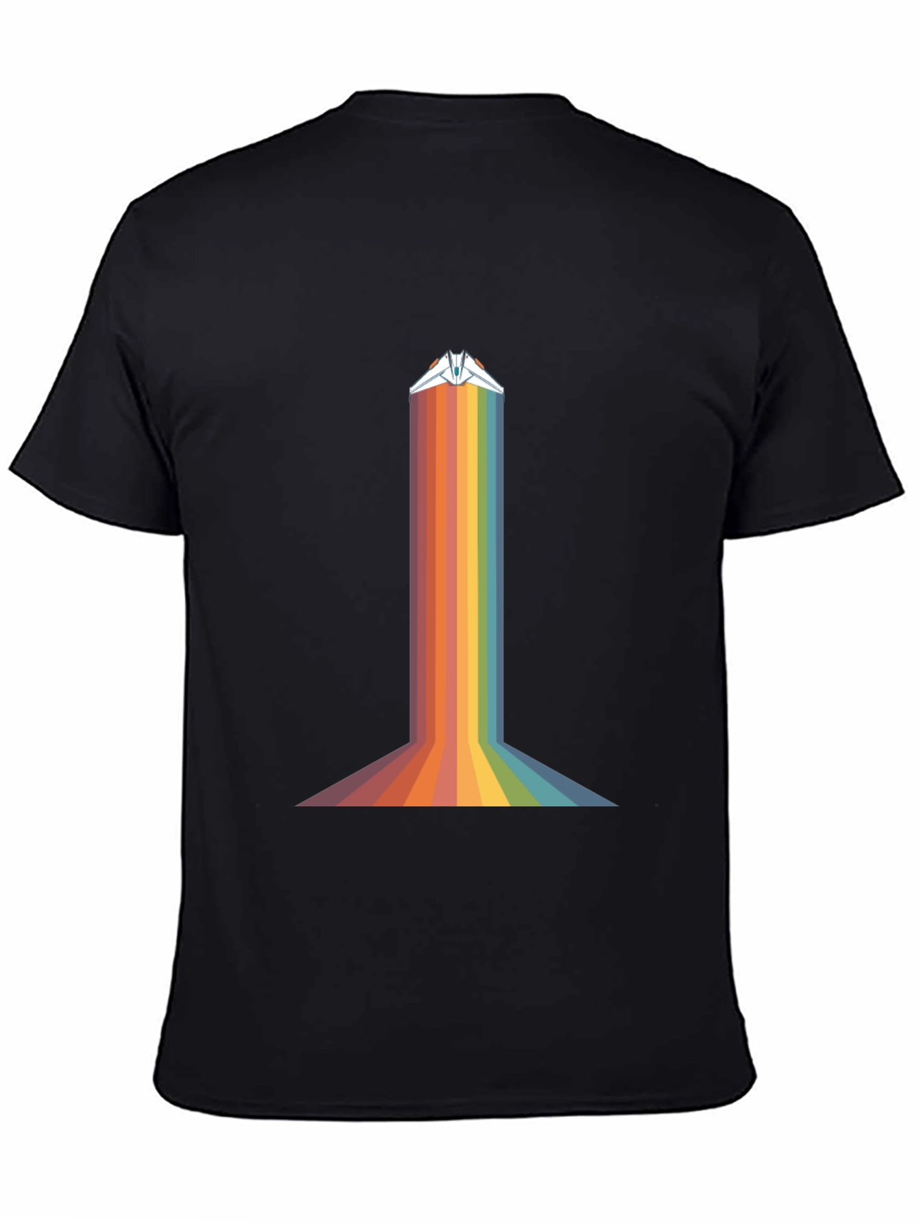 Rainbow Spaceship T-Shirt