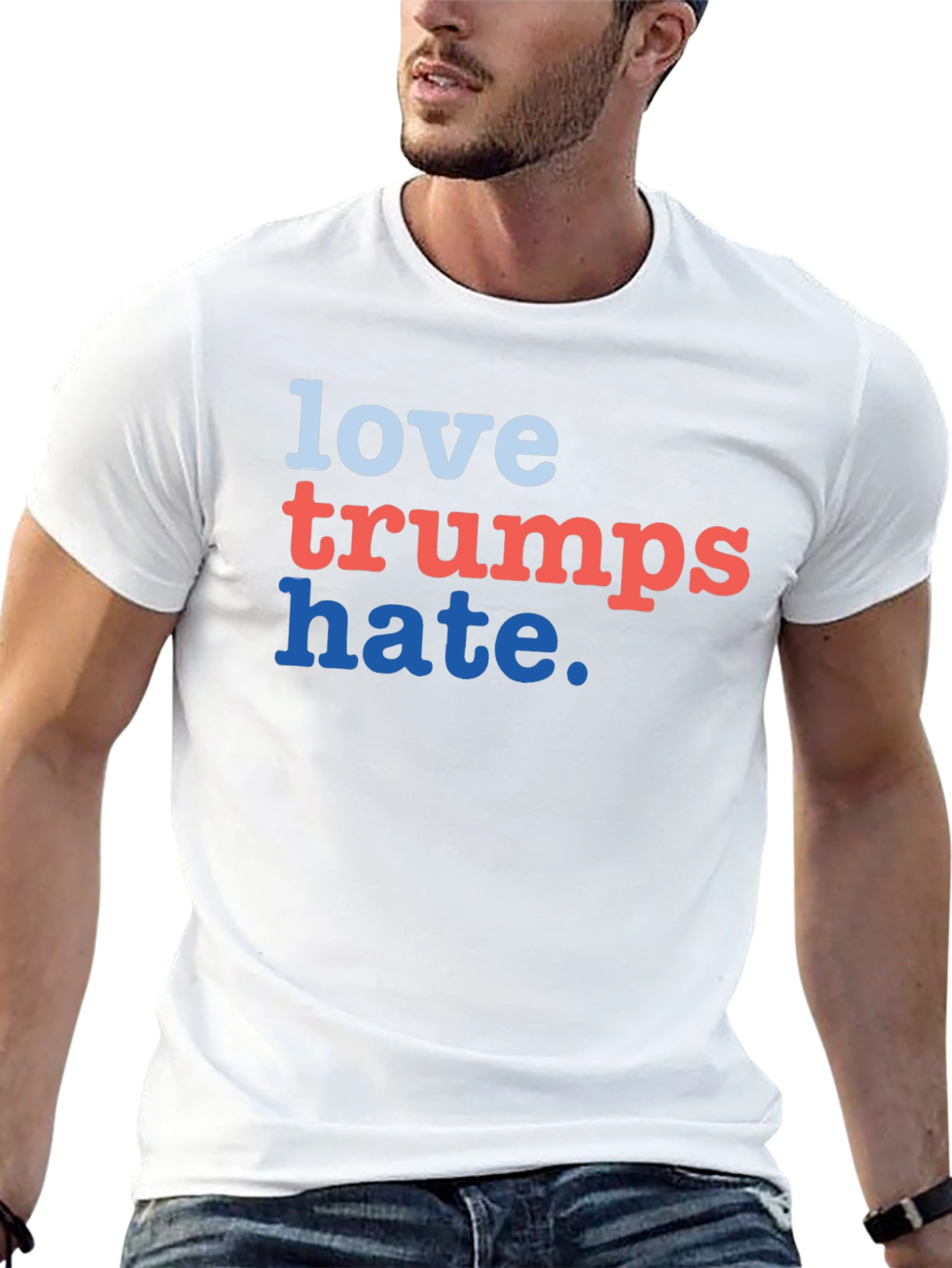 Love Trumps Hate Graphic Tee - Unisex