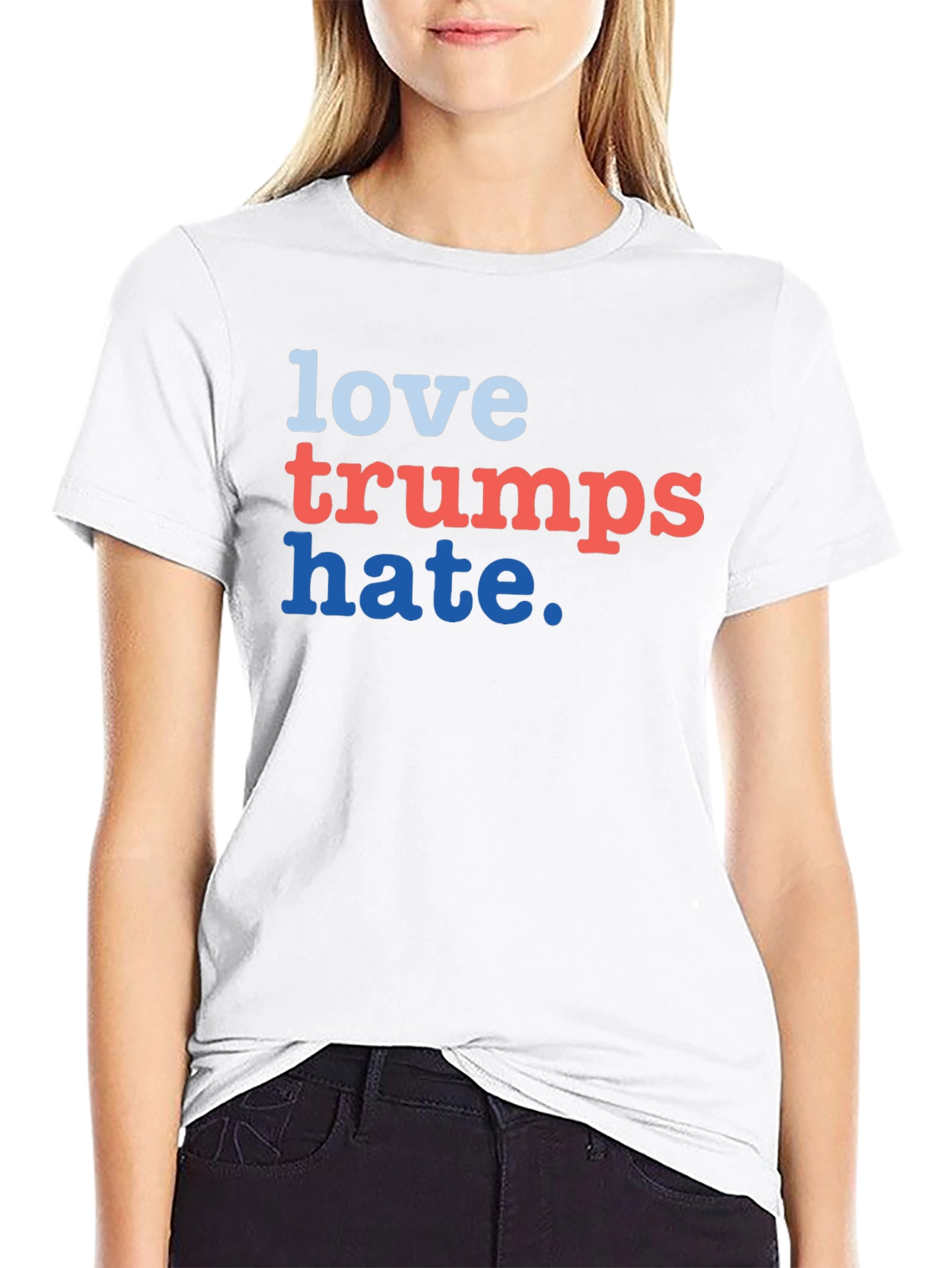 Love Trumps Hate Graphic Tee - Unisex