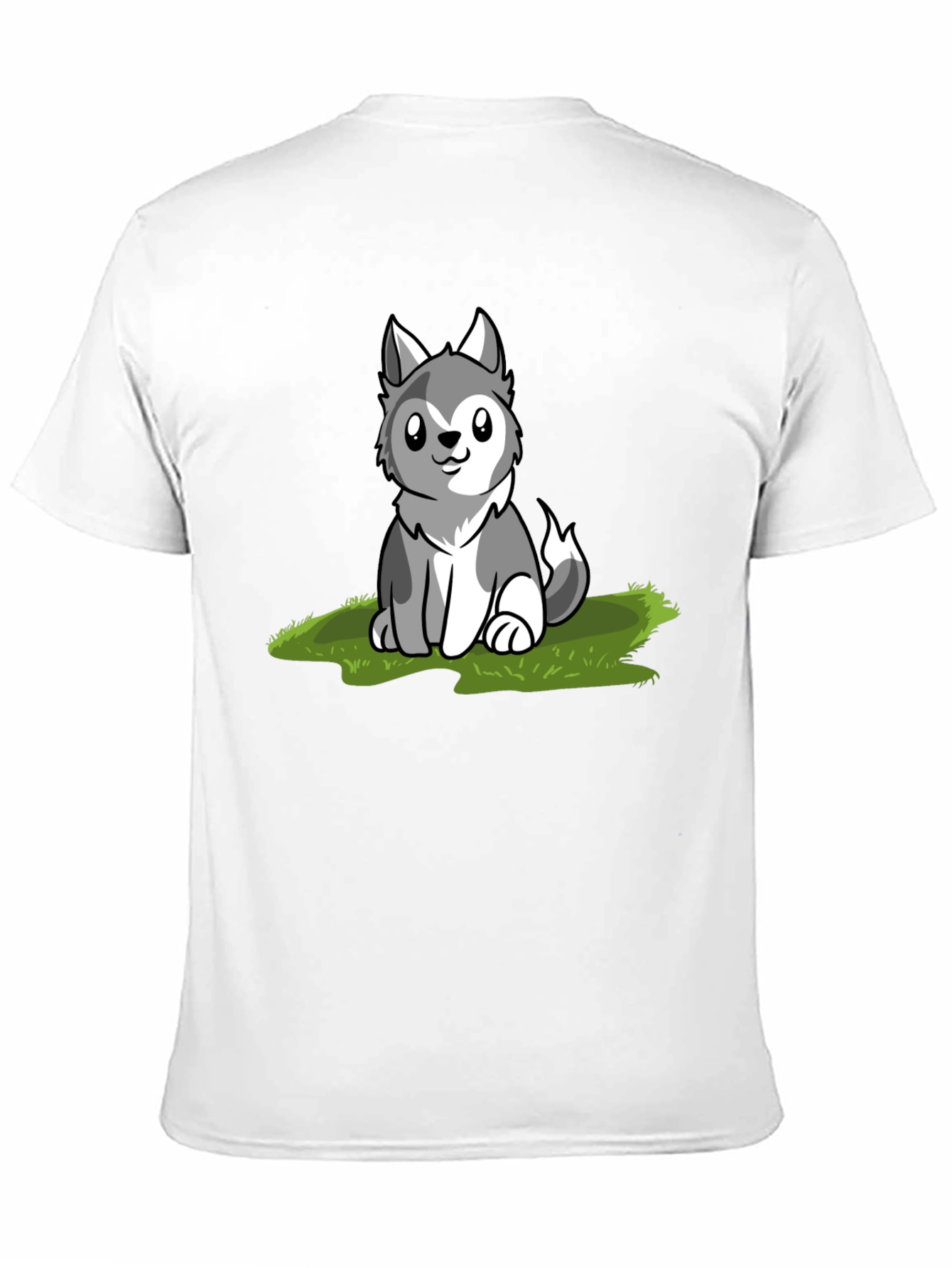 Cute Husky Puppy Graphic T-Shirt