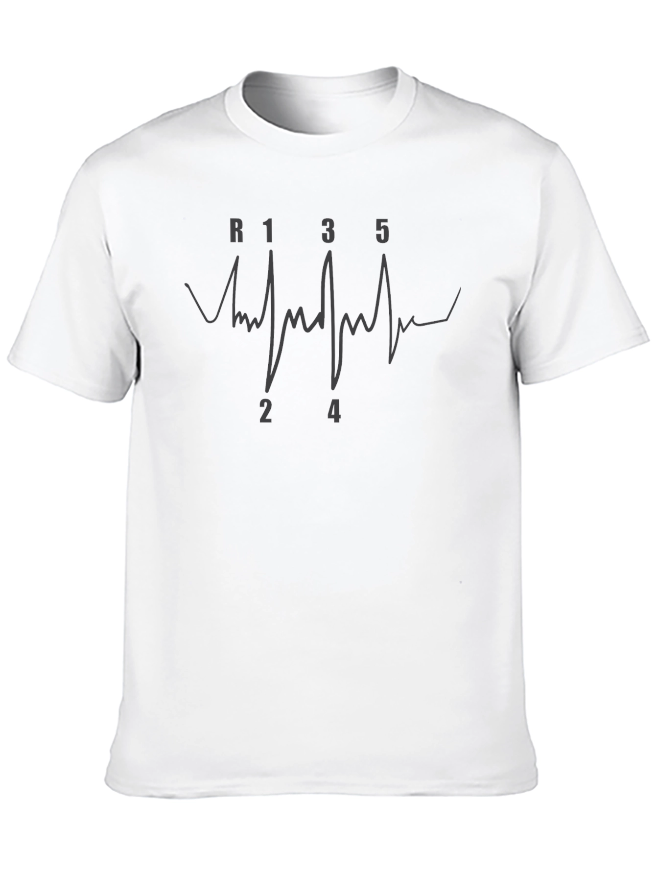 Manual Transmission Heartbeat T-Shirt