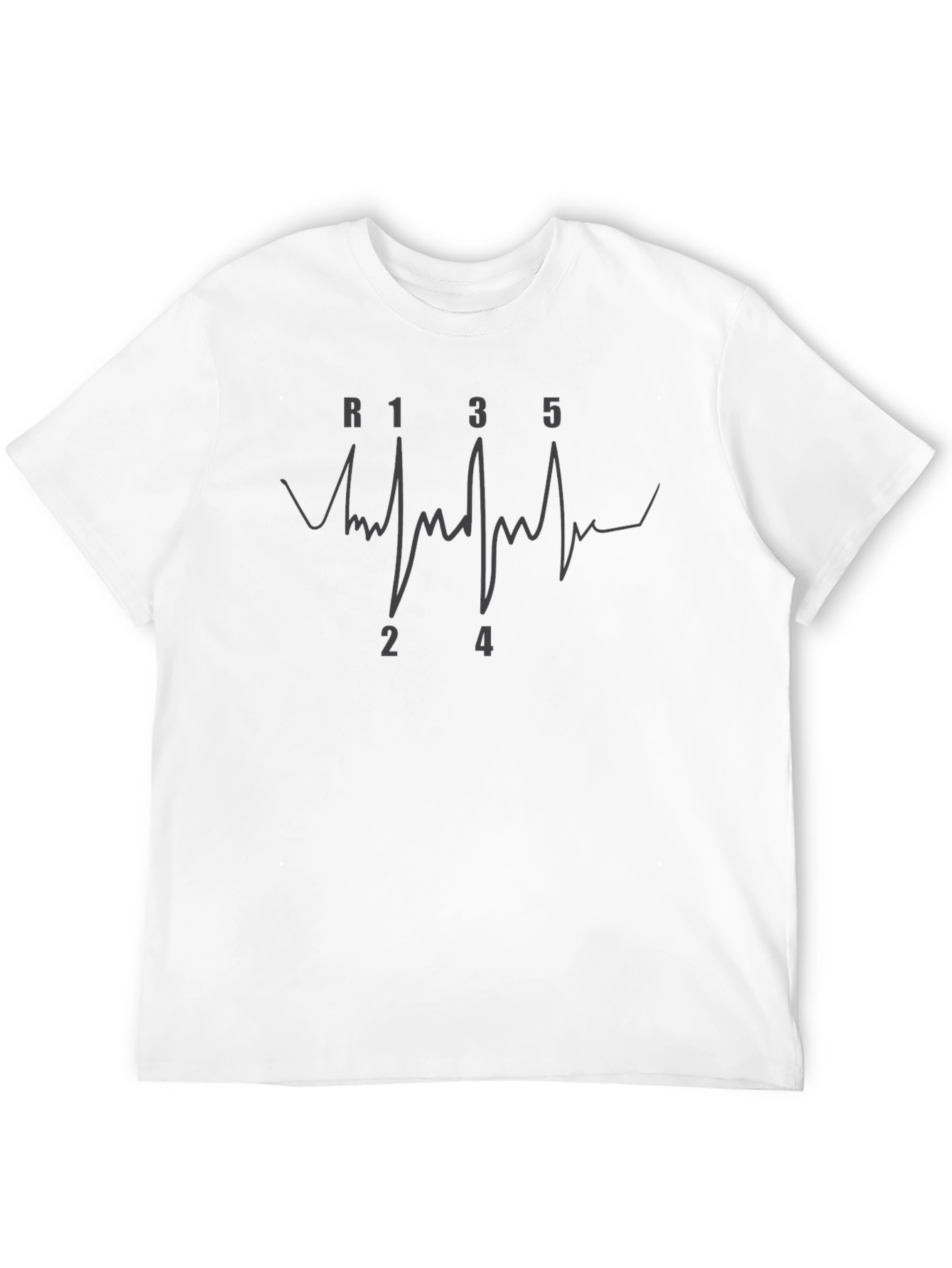 Manual Transmission Heartbeat T-Shirt