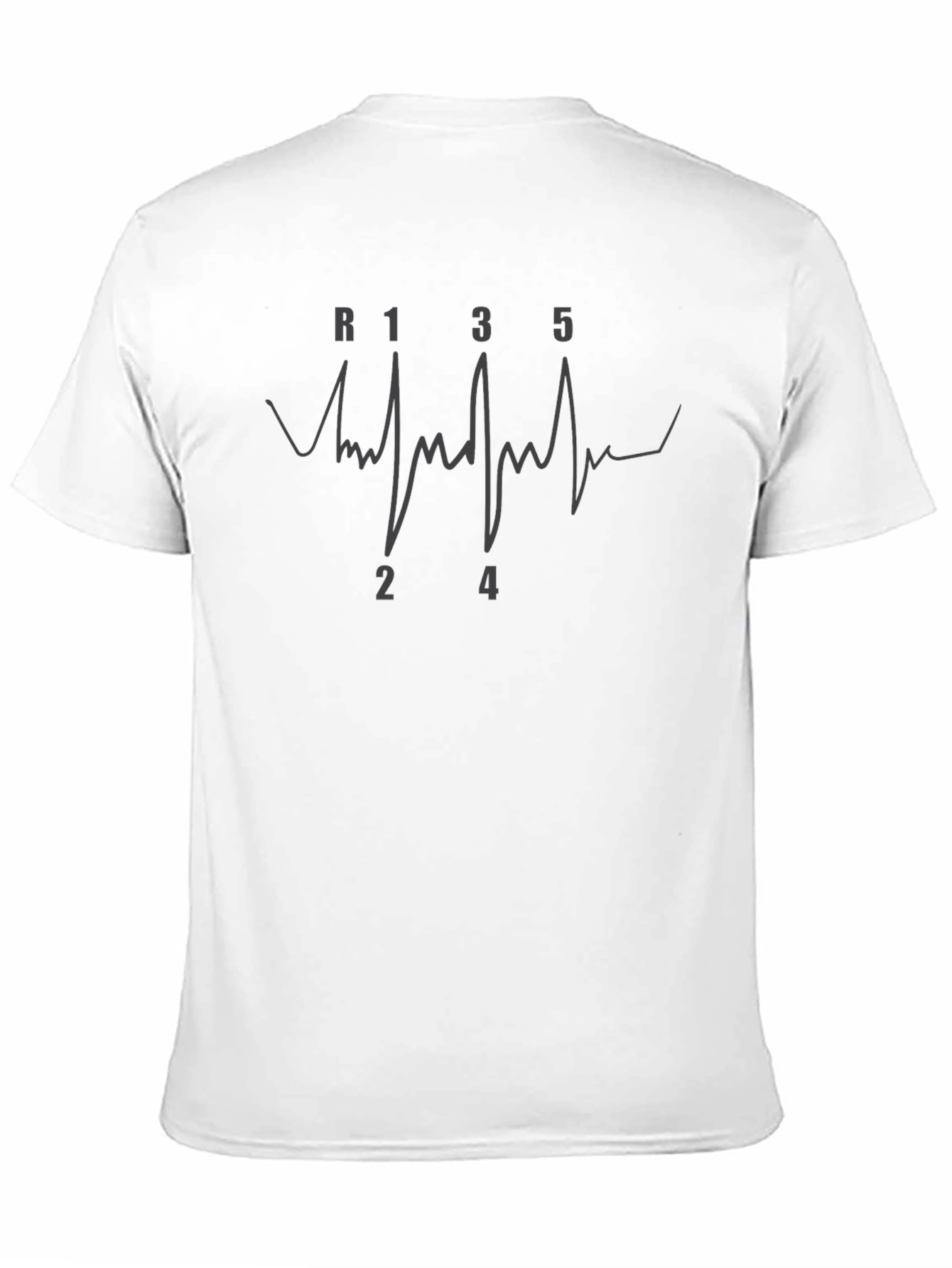 Manual Transmission Heartbeat T-Shirt