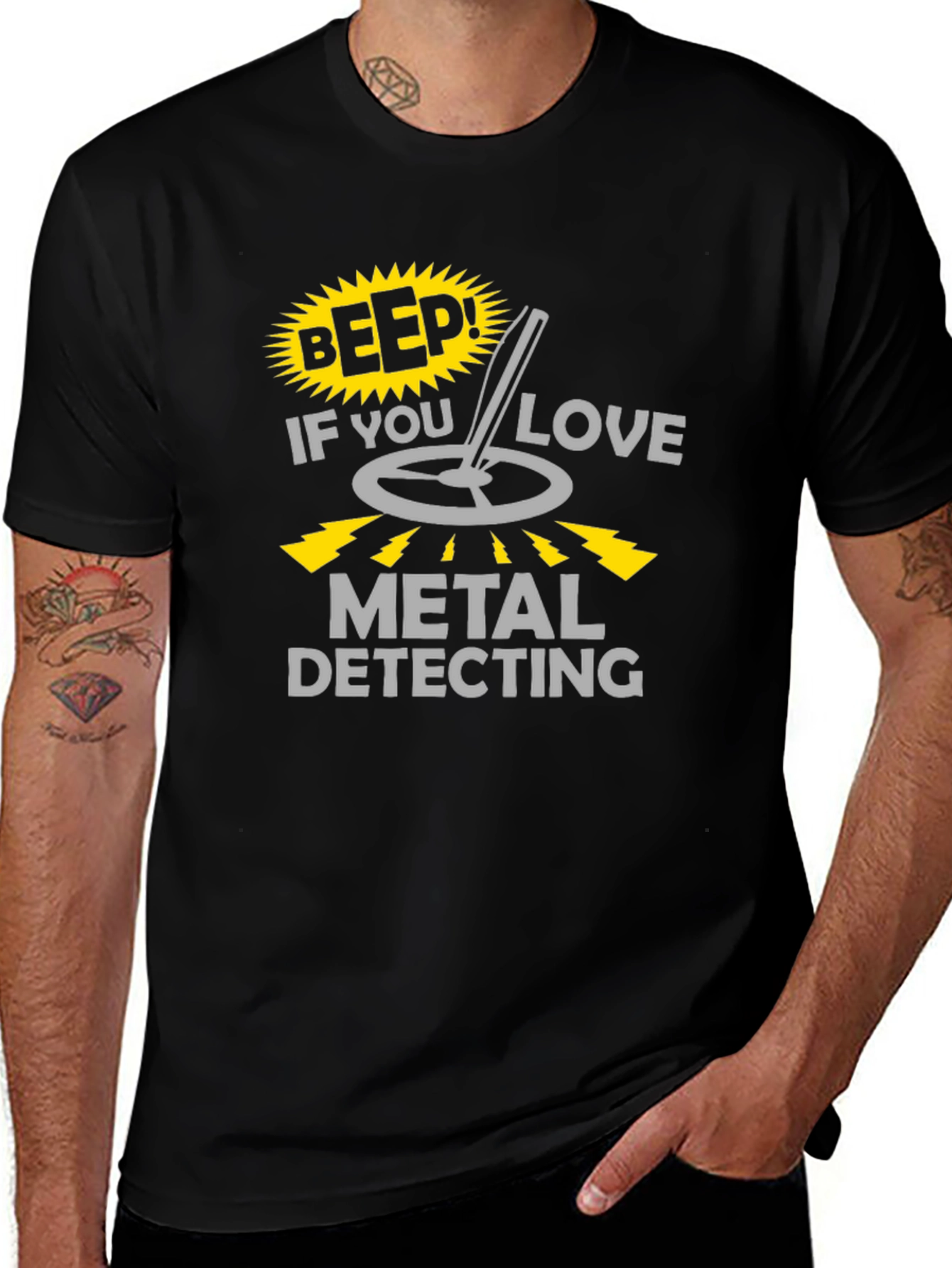 Metal Detecting T-Shirt - Beep! Detector Tee