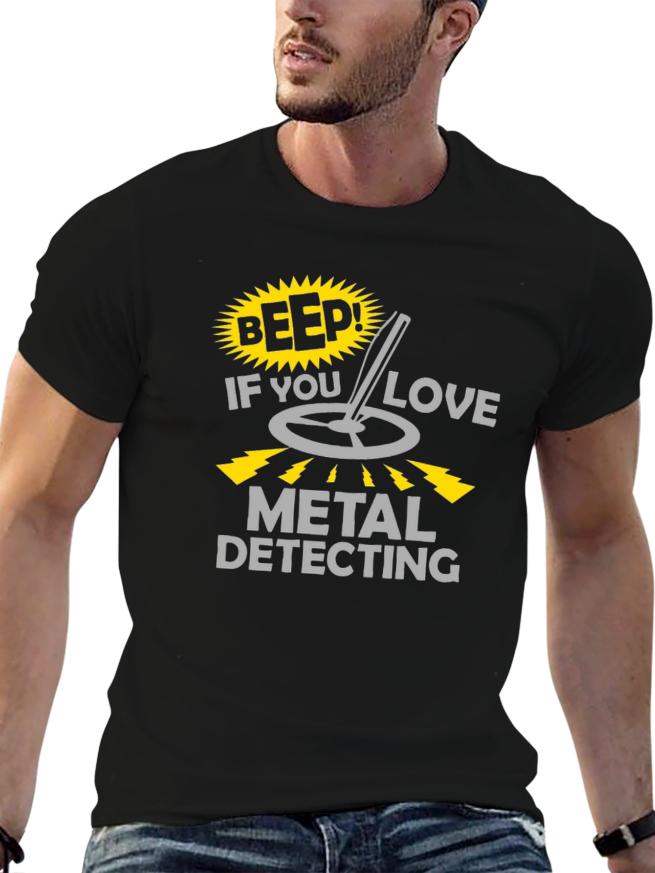 Metal Detecting T-Shirt - Beep! Detector Tee