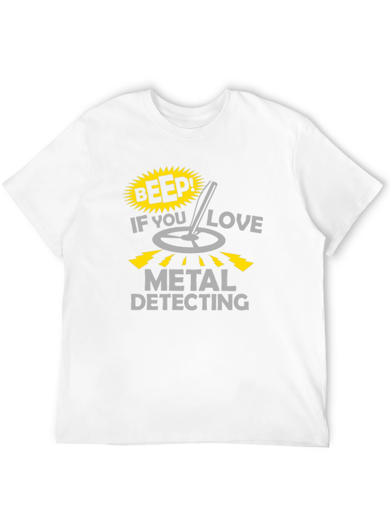 Metal Detecting T-Shirt - Beep! Detector Tee