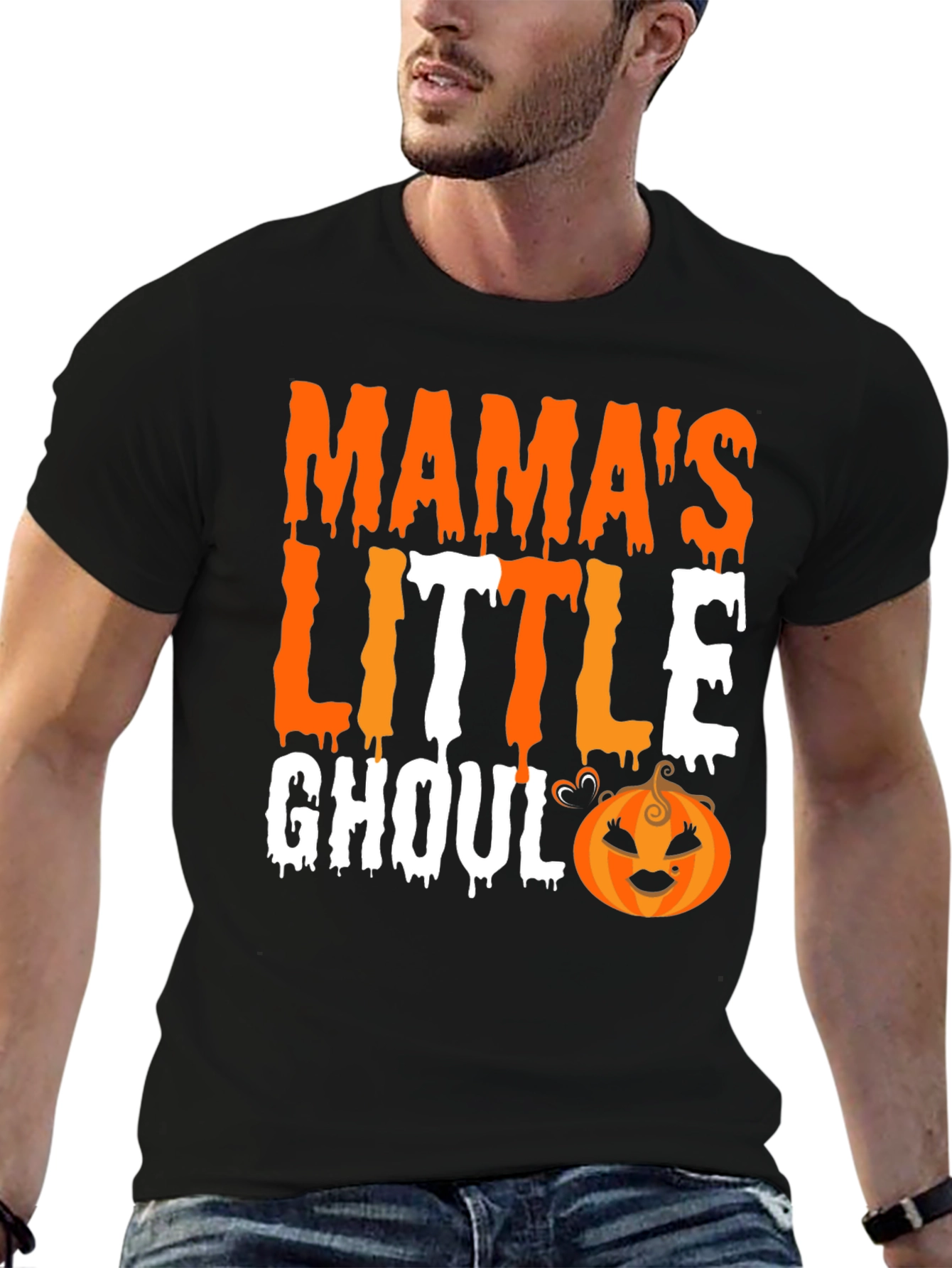 Mamas Little Ghoul Halloween T-Shirt