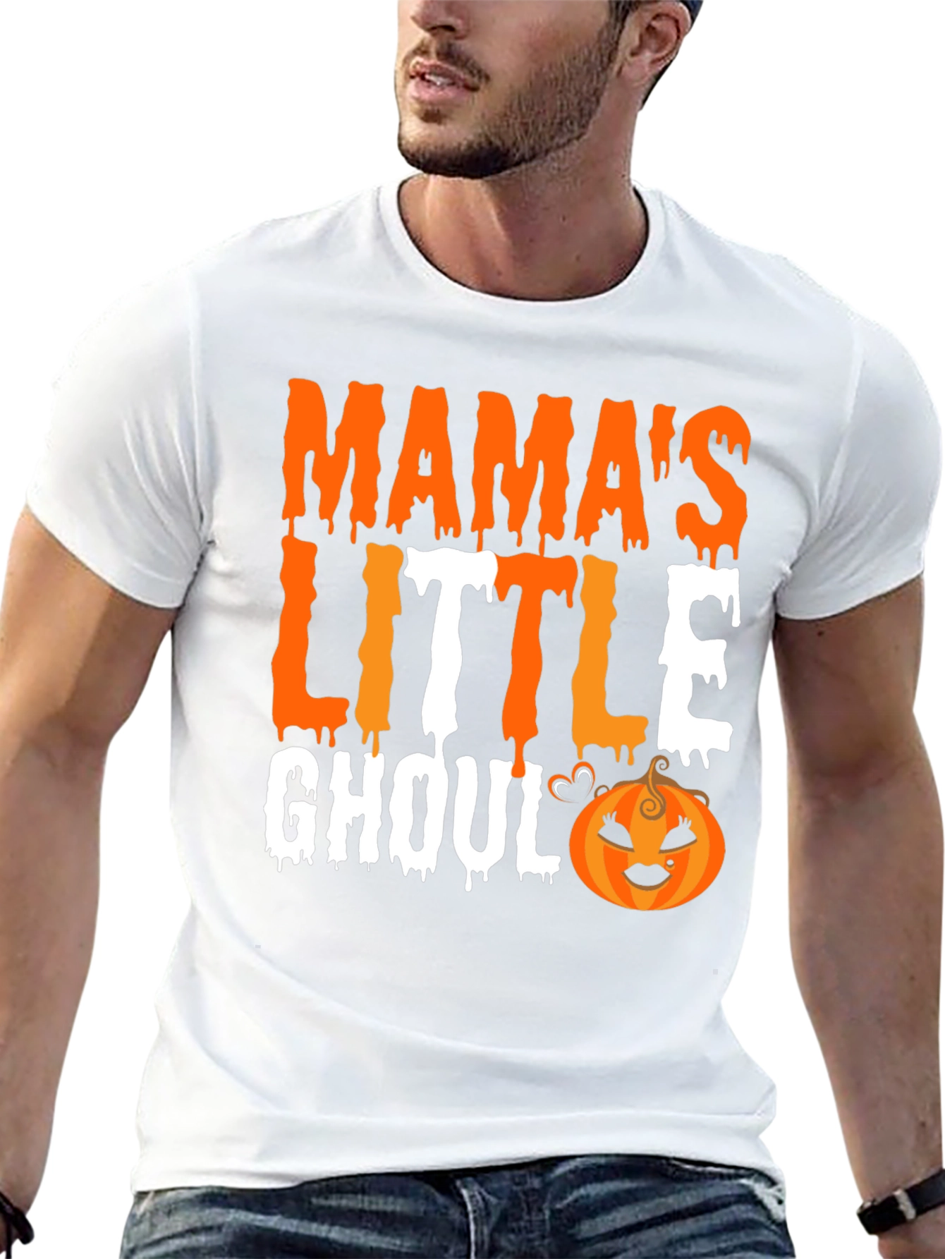Mamas Little Ghoul Halloween T-Shirt