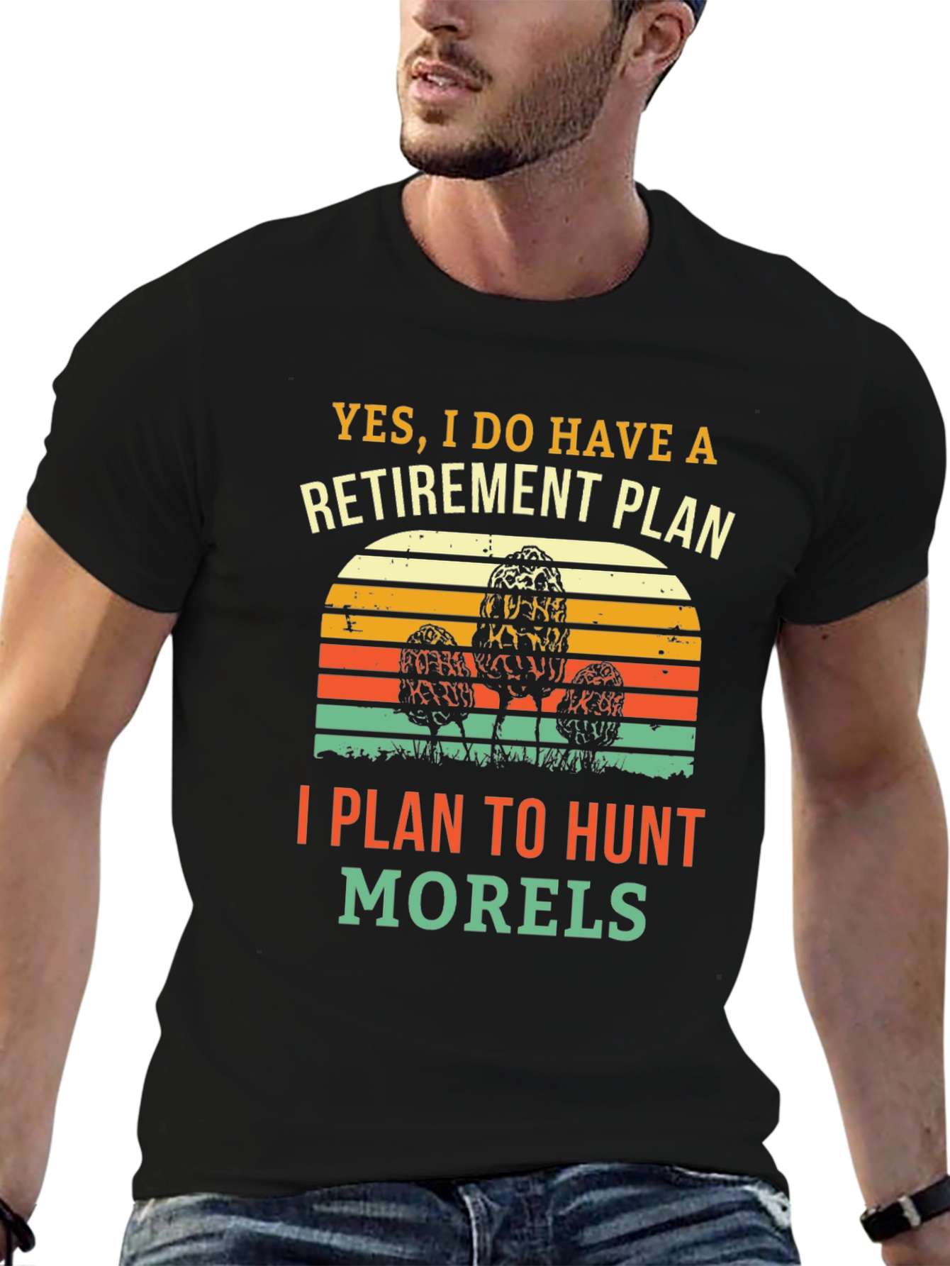 Retirement Morel Mushroom Hunting T-Shirt