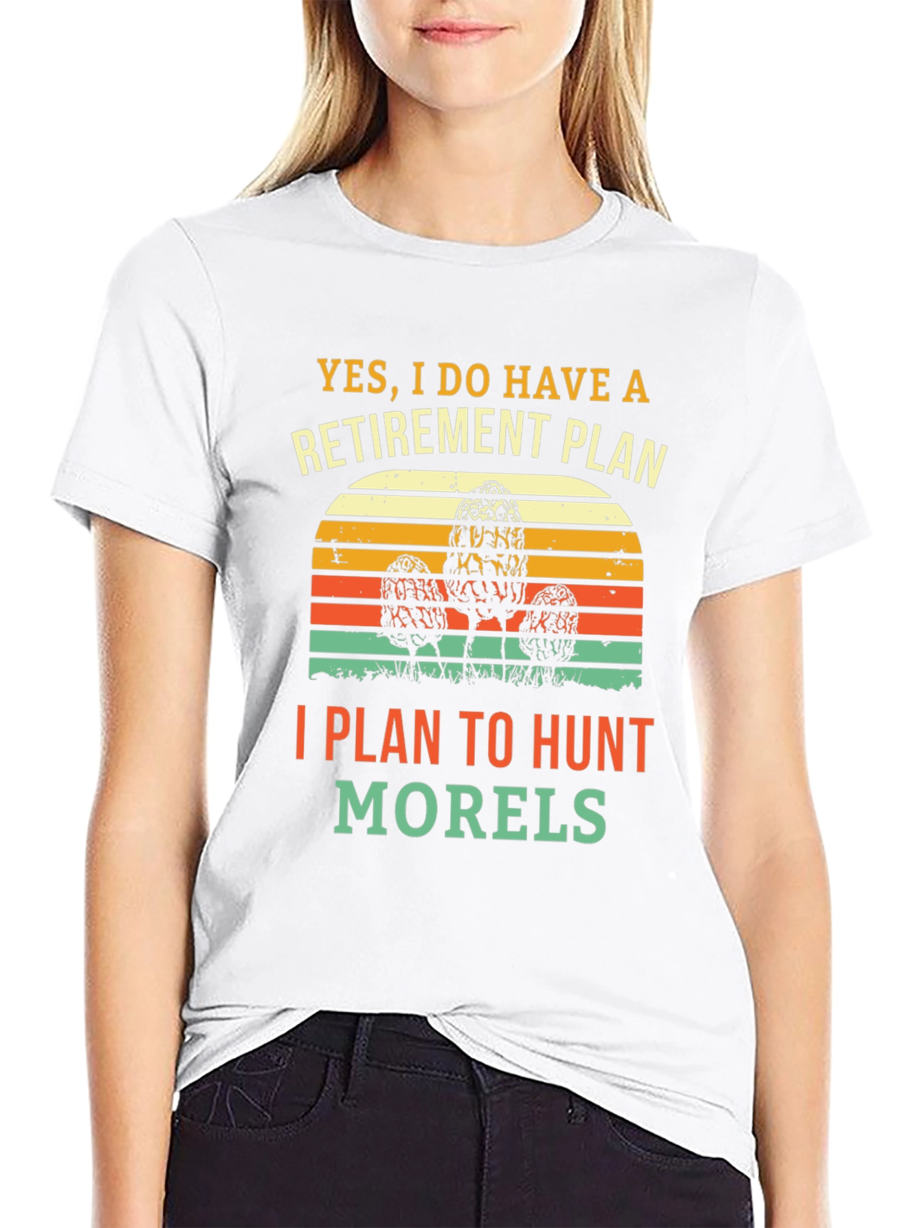 Retirement Morel Mushroom Hunting T-Shirt