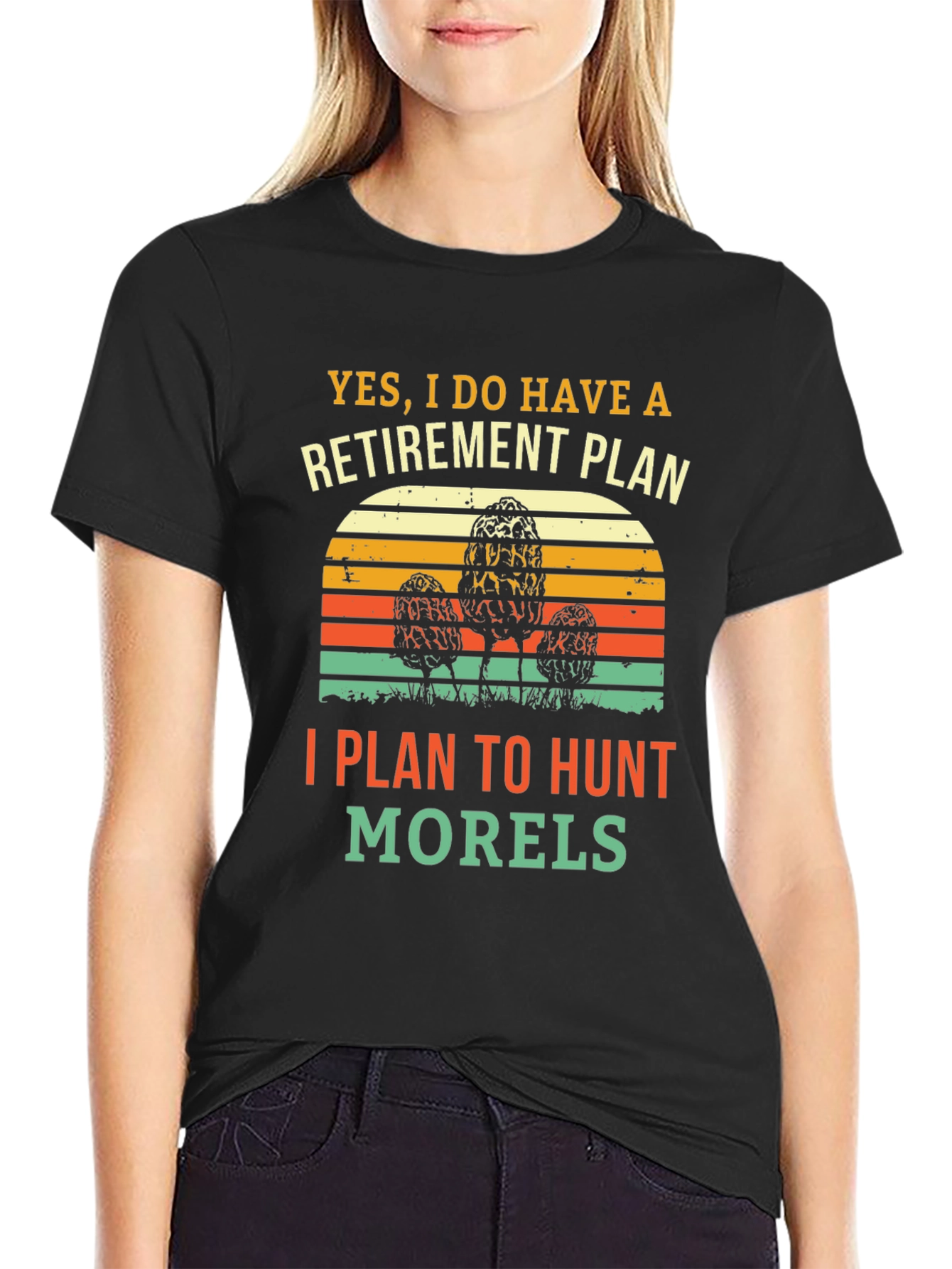 Retirement Morel Mushroom Hunting T-Shirt