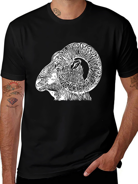 Ram Graphic Tee - Unique Design