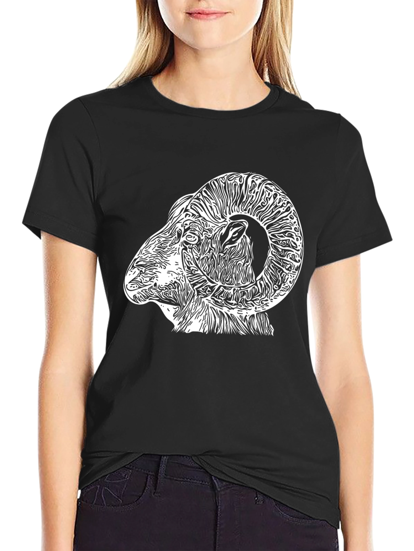 Ram Graphic Tee - Unique Design