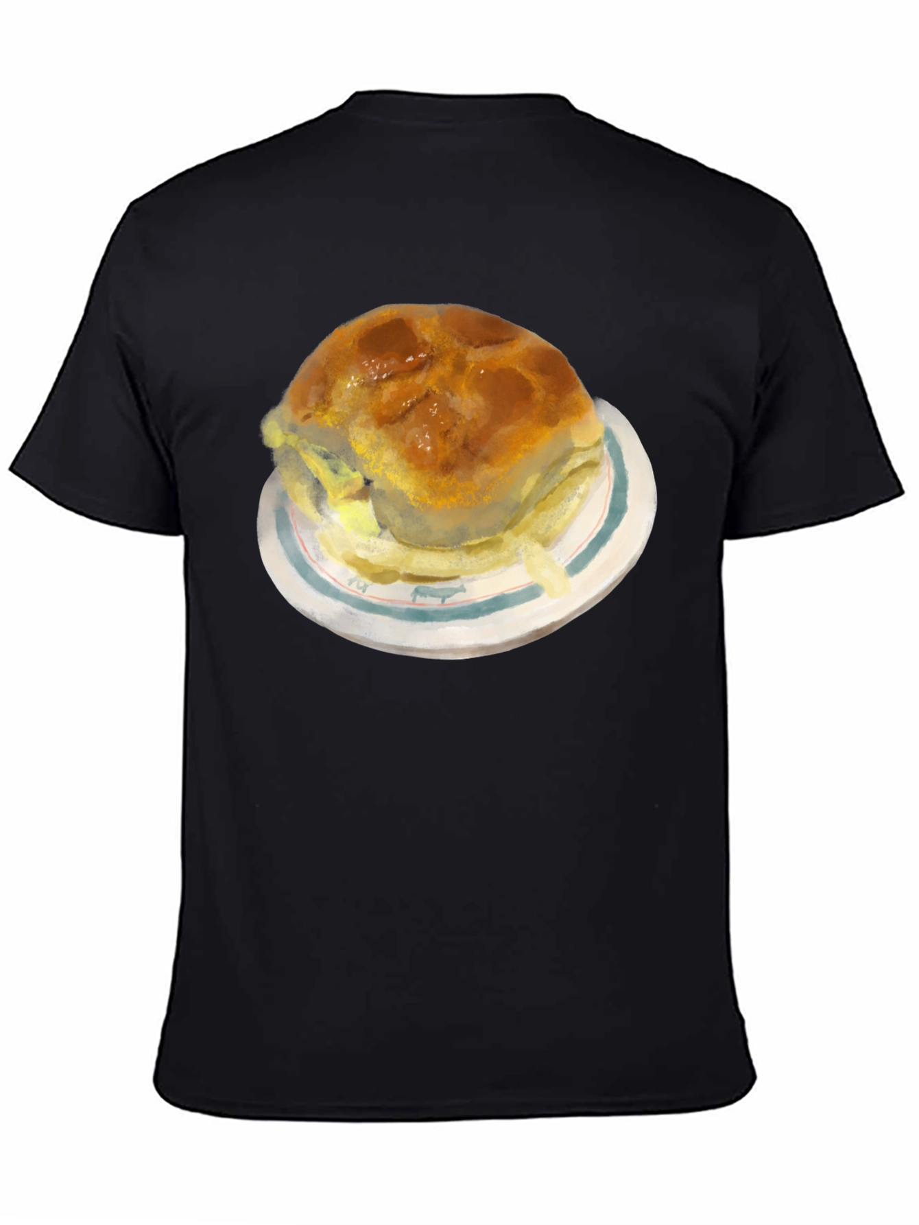 Humorous Burger Graphic Tee