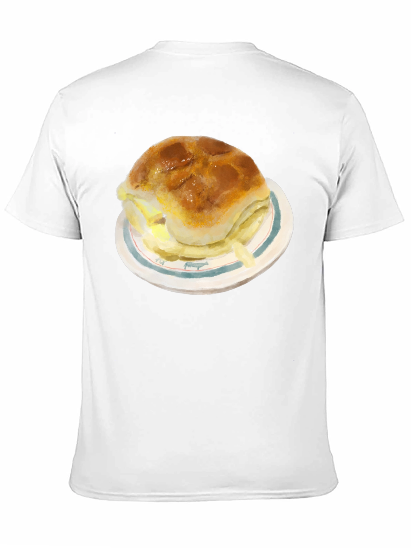 Humorous Burger Graphic Tee